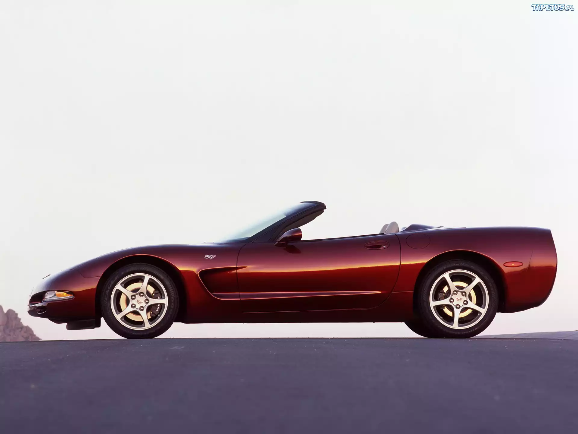 Corvette, Lewy Profil