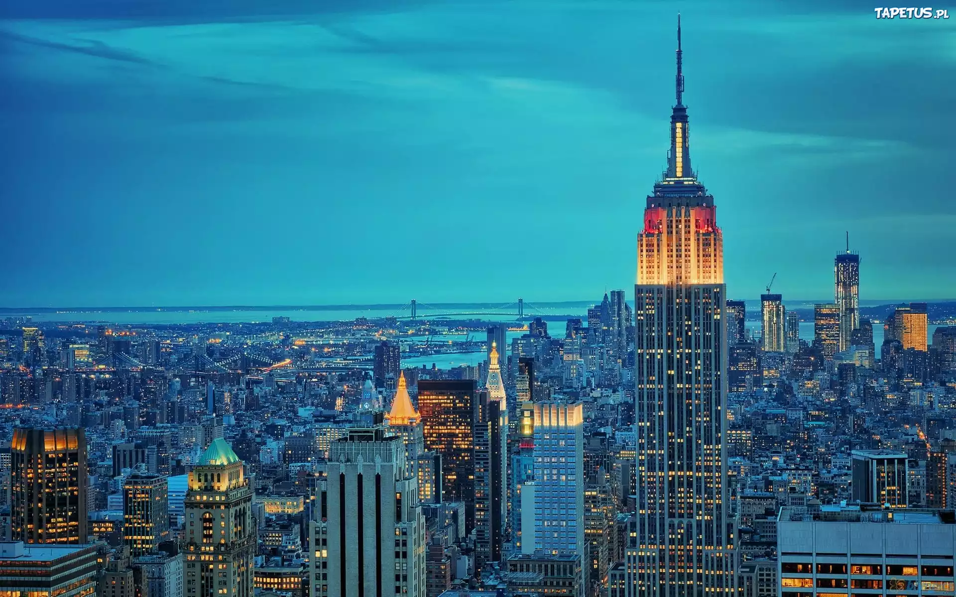 Empire State Building, Drapacze Chmur, Nowy Jork, Stany Zjednoczone