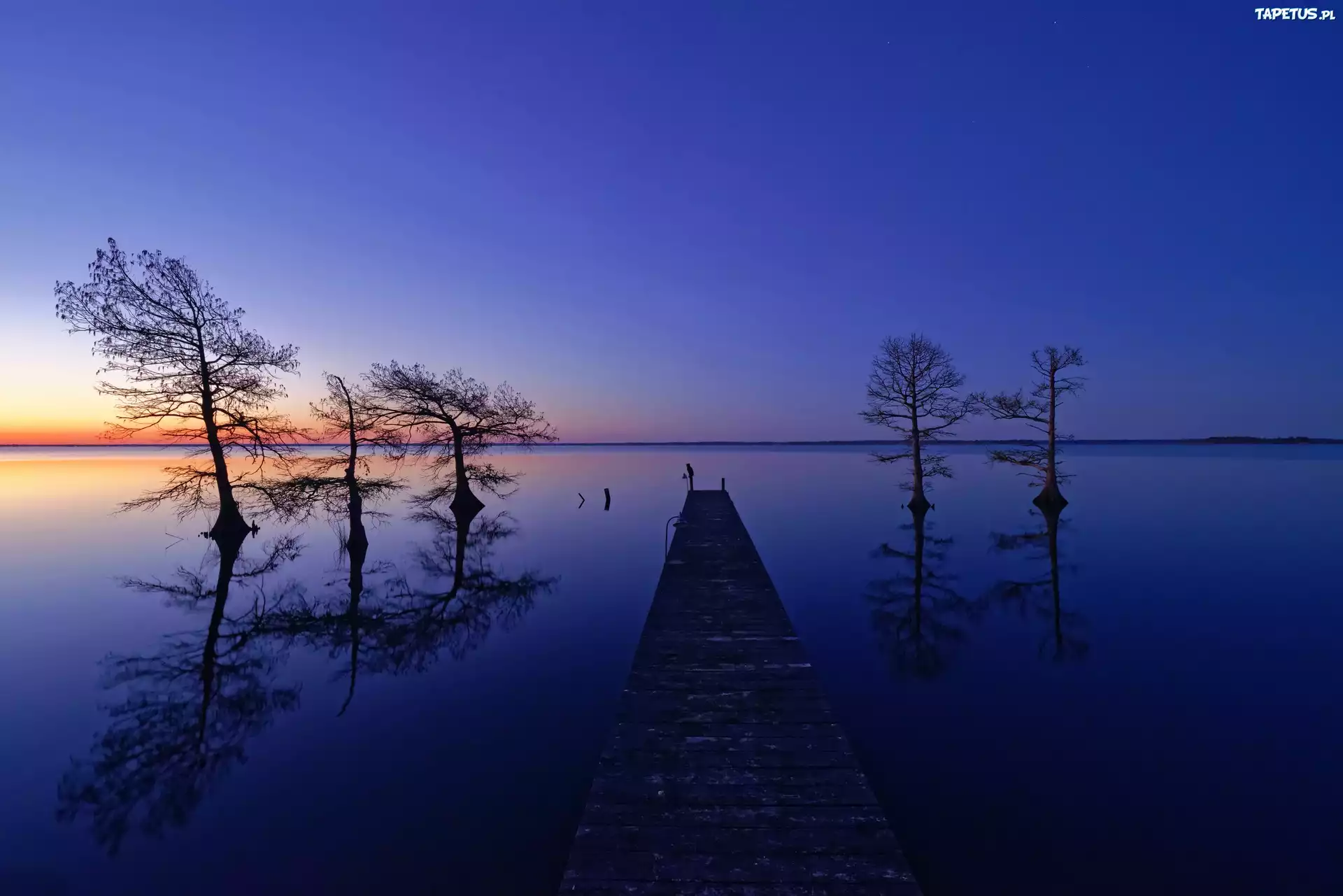Jezioro, Pomost