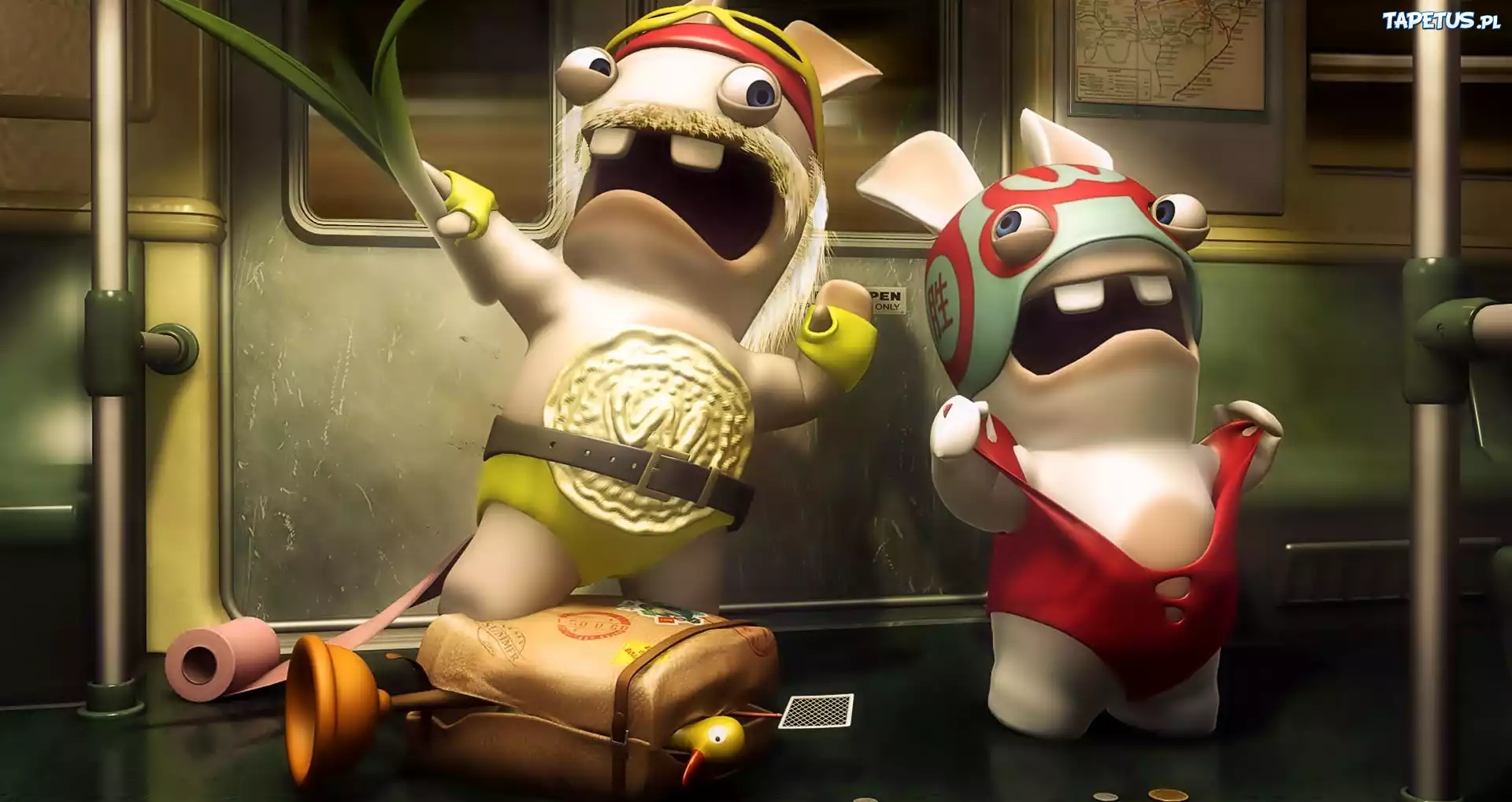 Gra,Rayman Raving Rabbids