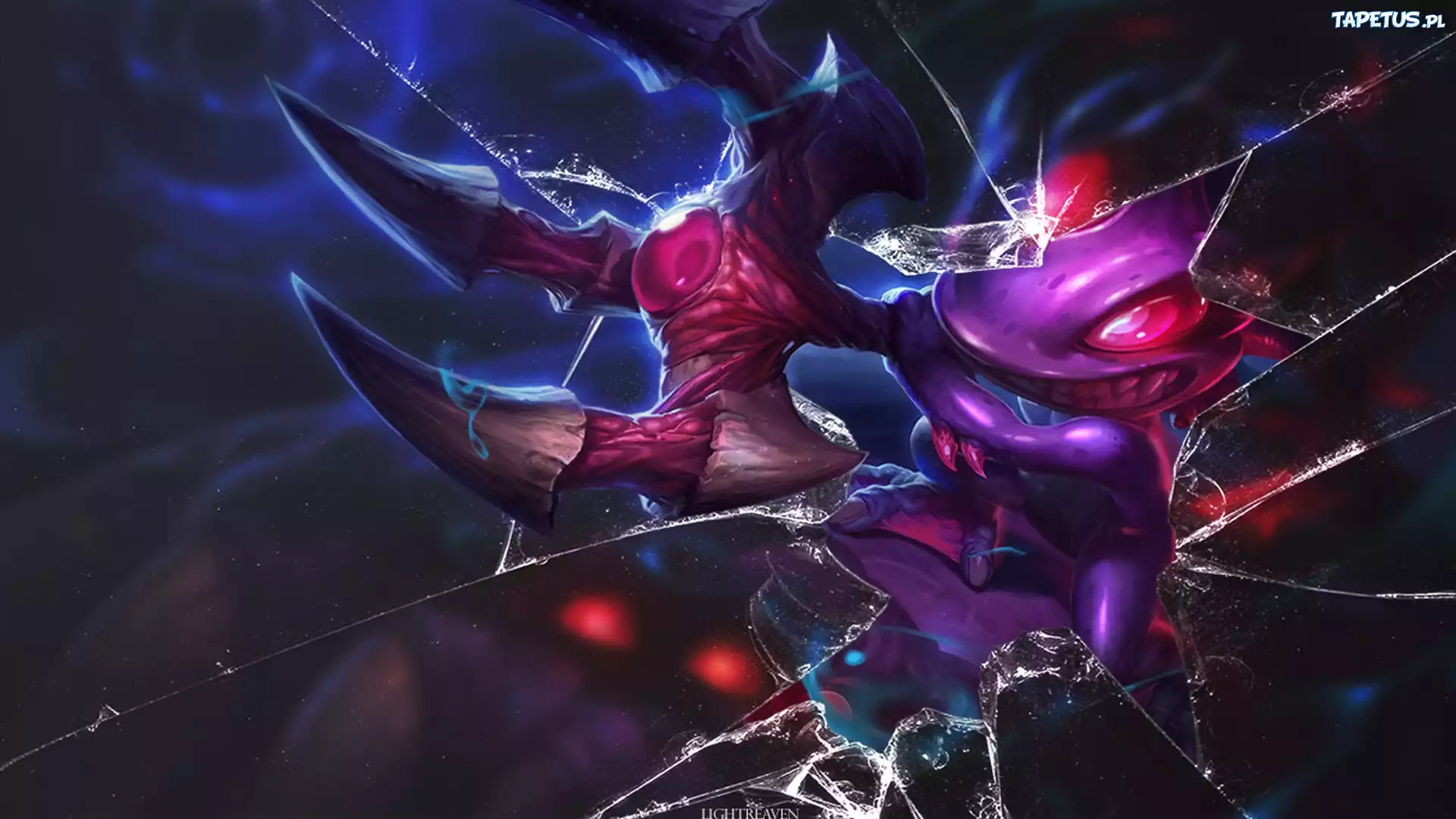 Fizz, Void, League Of Legends, Pęknięty, Ekran