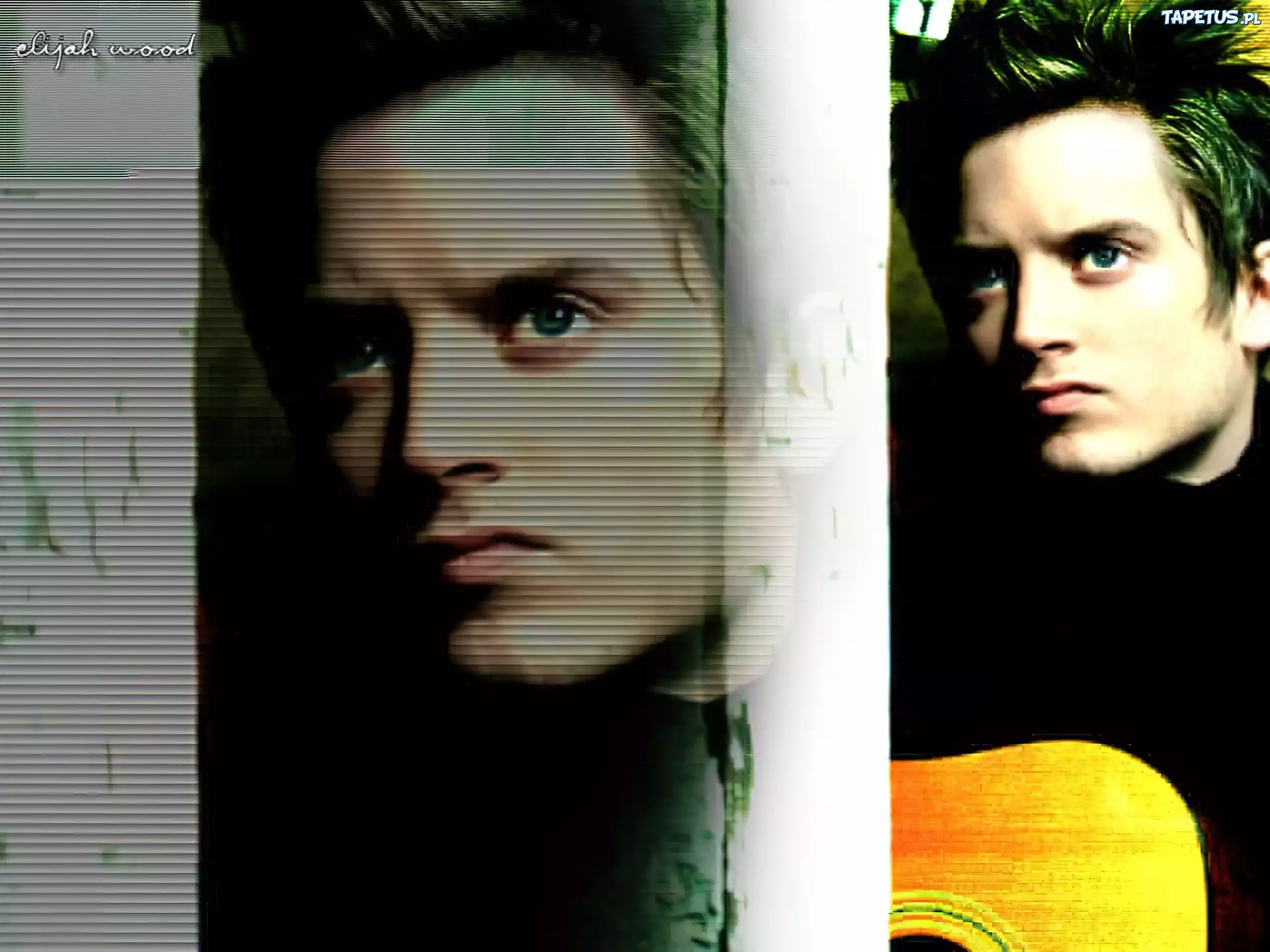 Elijah Wood,jasne włosy