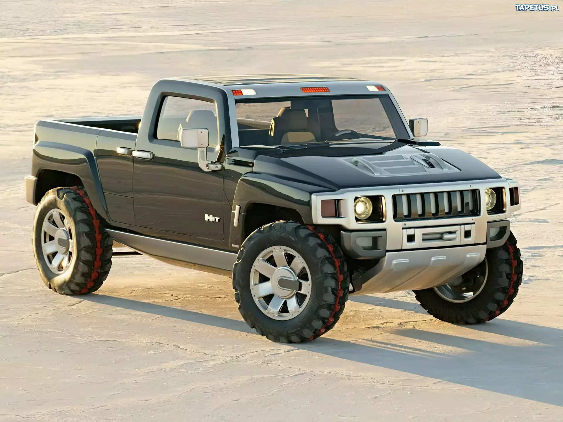 Hummer, Pustynia