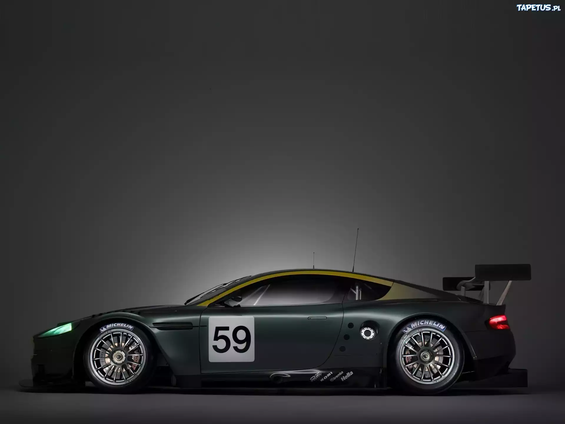 Astron Martin, DB9, Lewy Profil