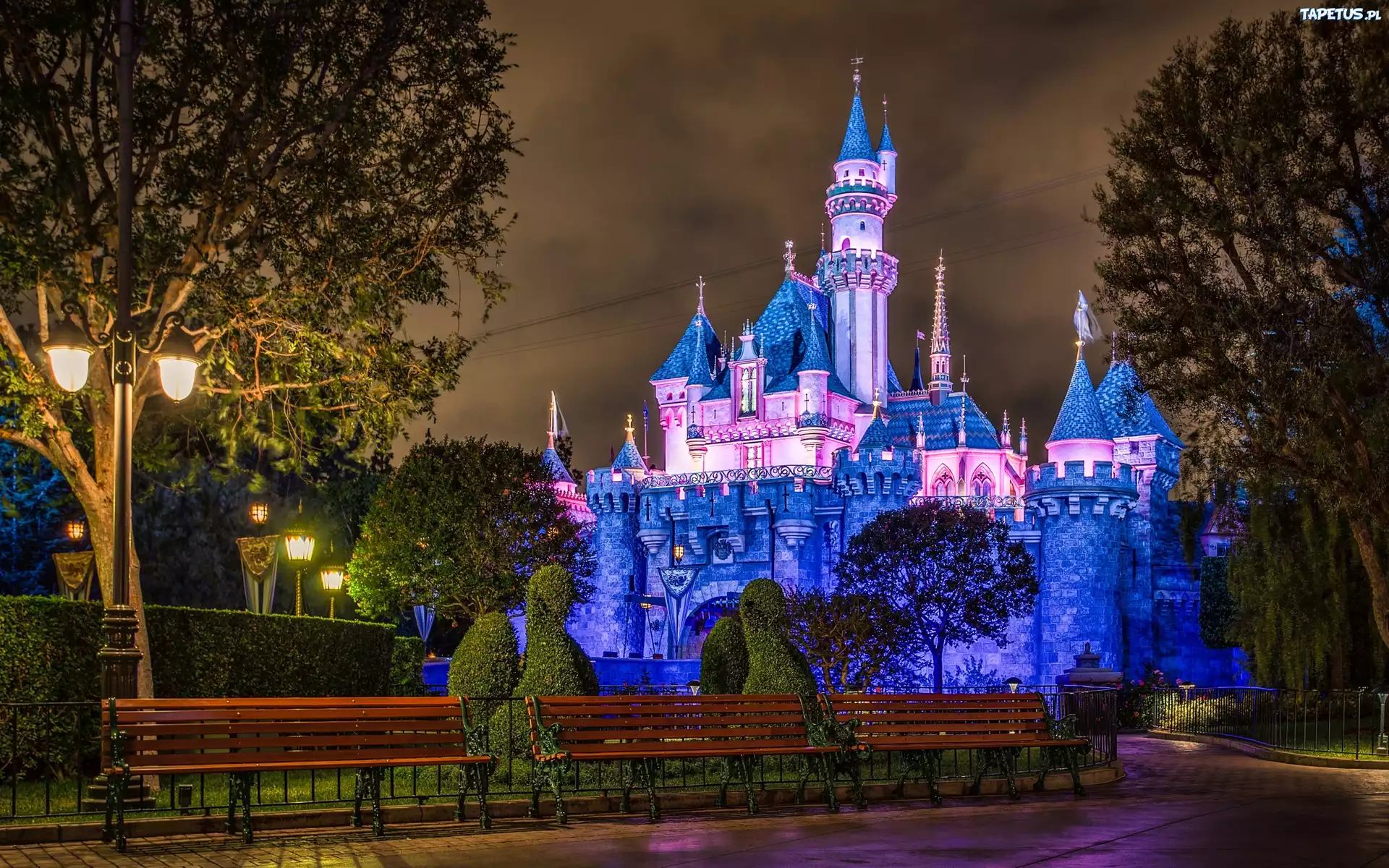 Zamek, Disneyland, Kalifornia