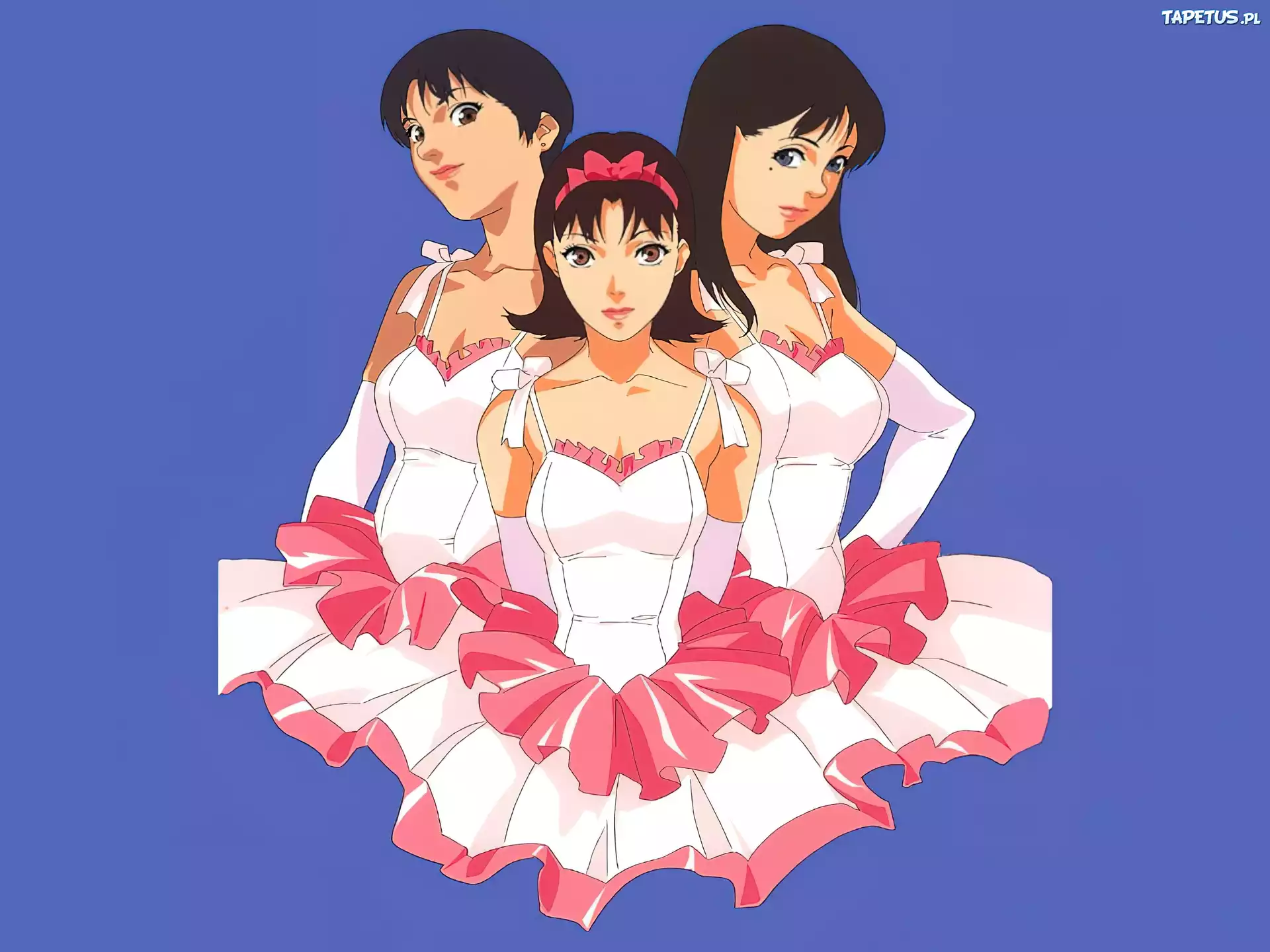 Perfect Blue, kobiety, kokarda, sukienki