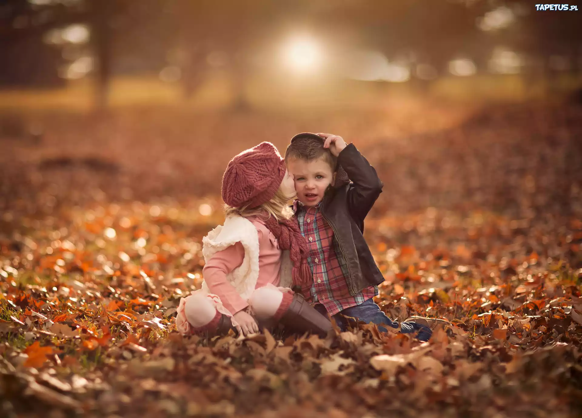 Jesień W Parku Obrazki Dla Dzieci Jesień, Park, Liście, Dzieci