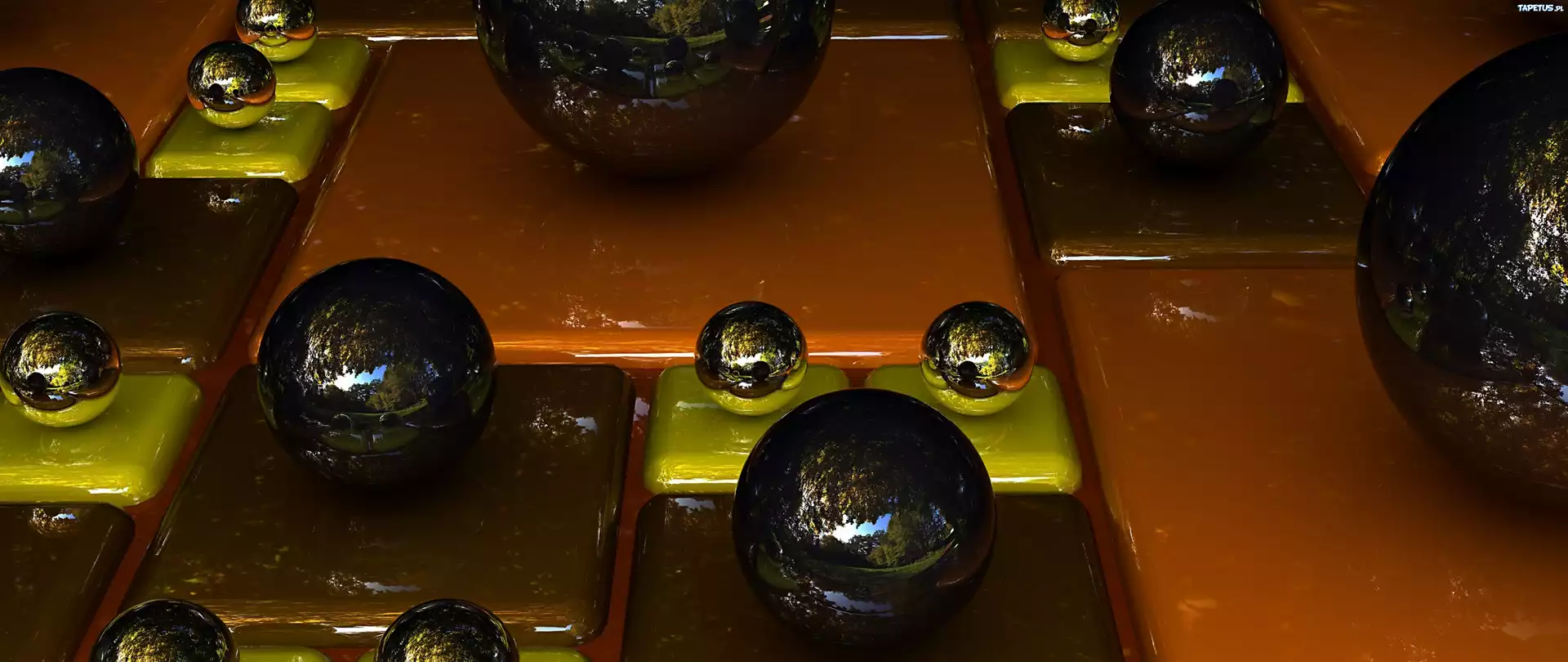 графика 3D кубы шары graphics Cuba balls скачать