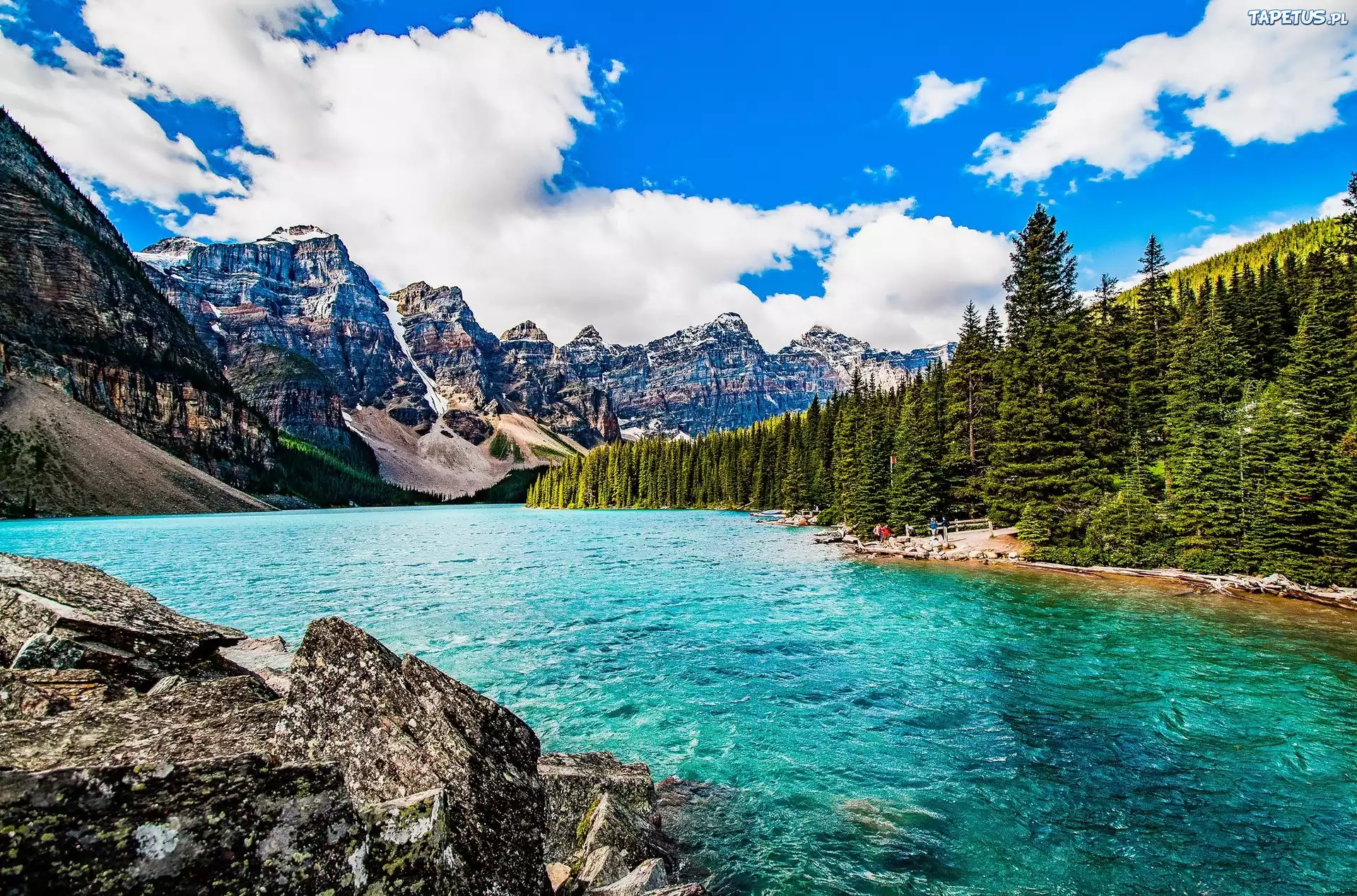 Victoria Glacier, Lake Louise, Banff National Park, Alberta, Canada загрузить