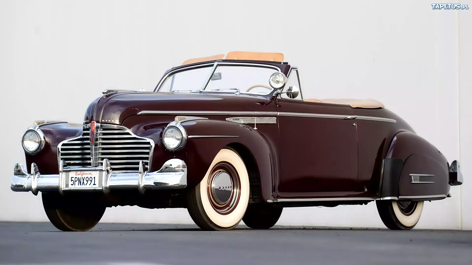 Zabytkowy, Buick Convertible, 1941