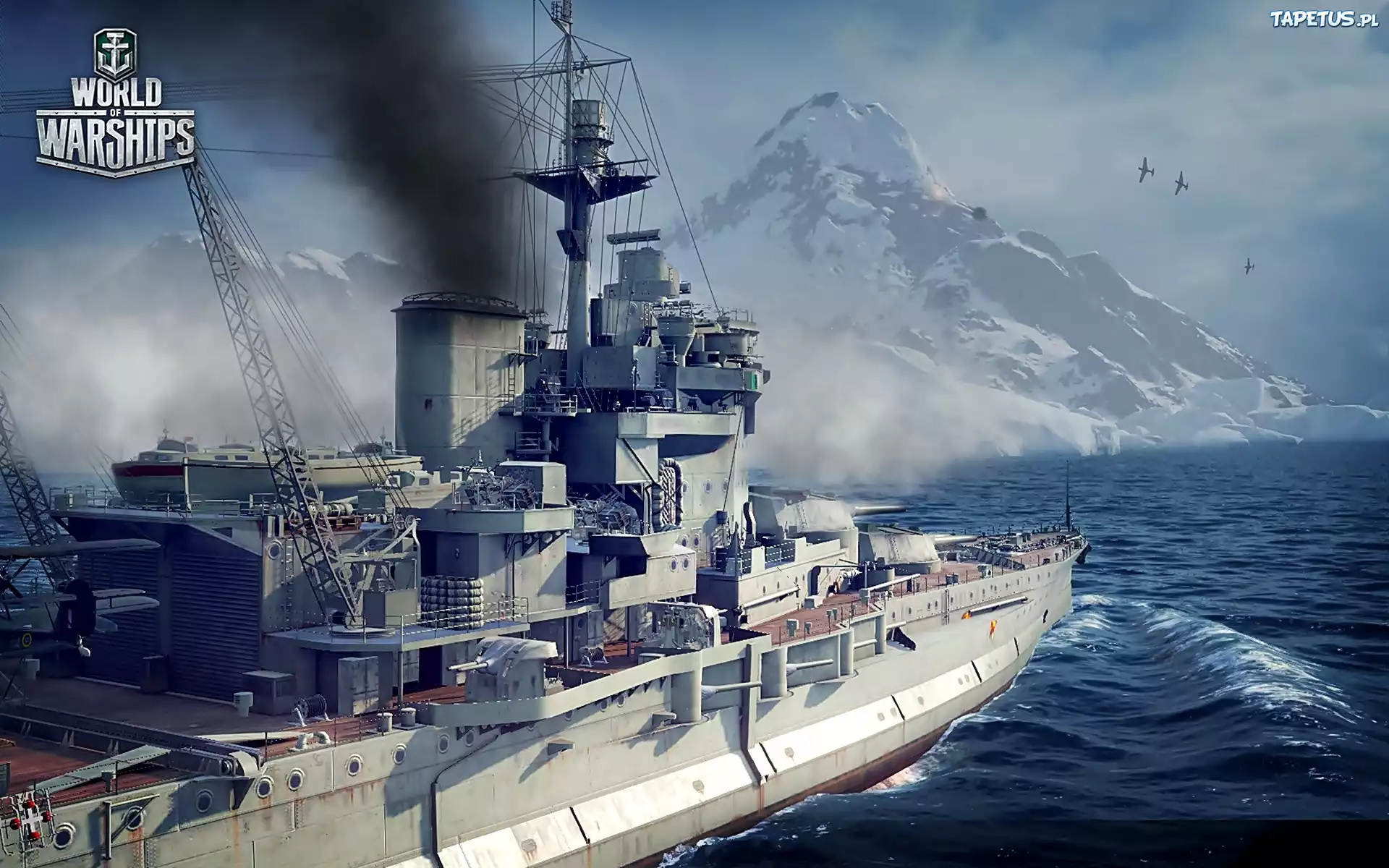 World Of Warships, Morze, Statek
