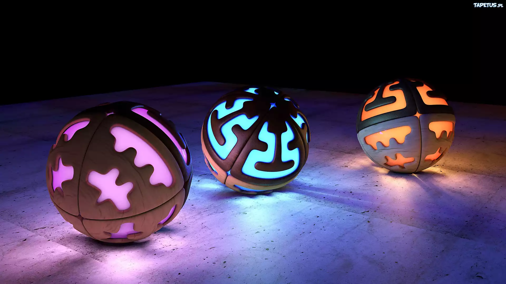 Trzy Kule, Grafika 3D
