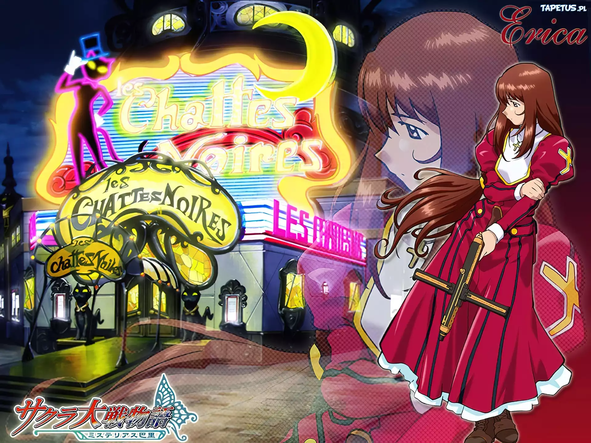 Sakura Wars, dziewczyna, sukienka
