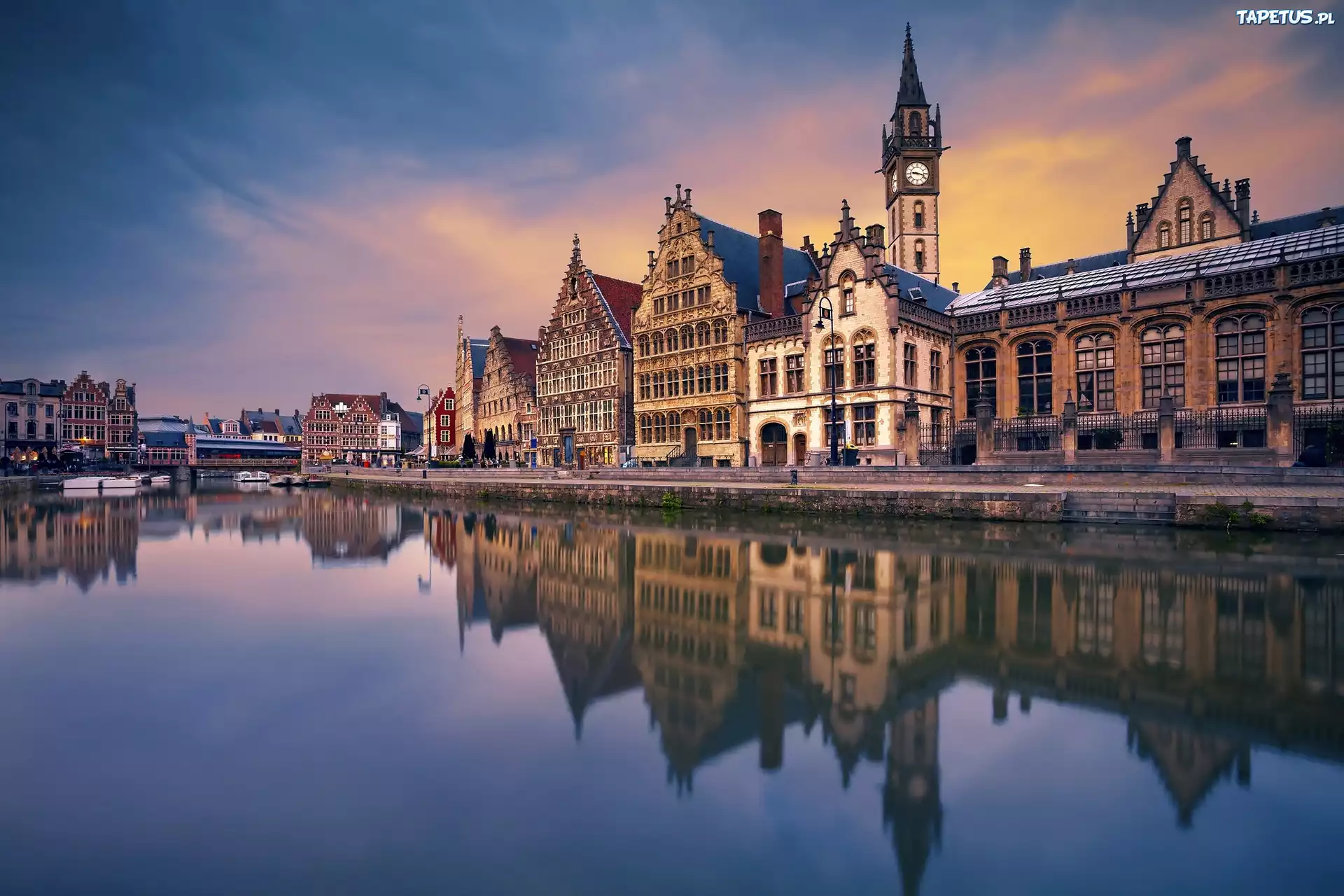 Belgia, Kanał, Kamienice