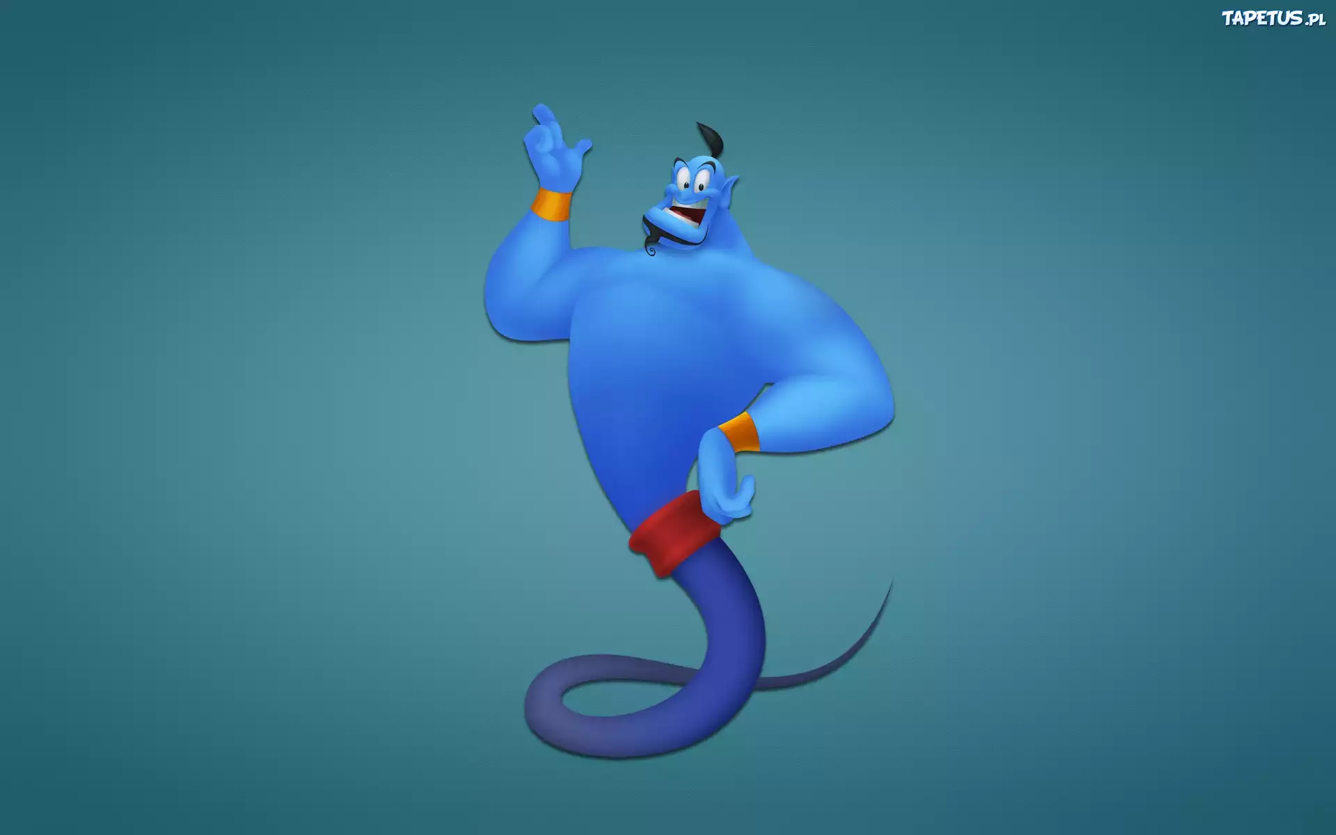 Tło, Dżinn, Film Aladyn, Grafika 2D, Dla Dzieci