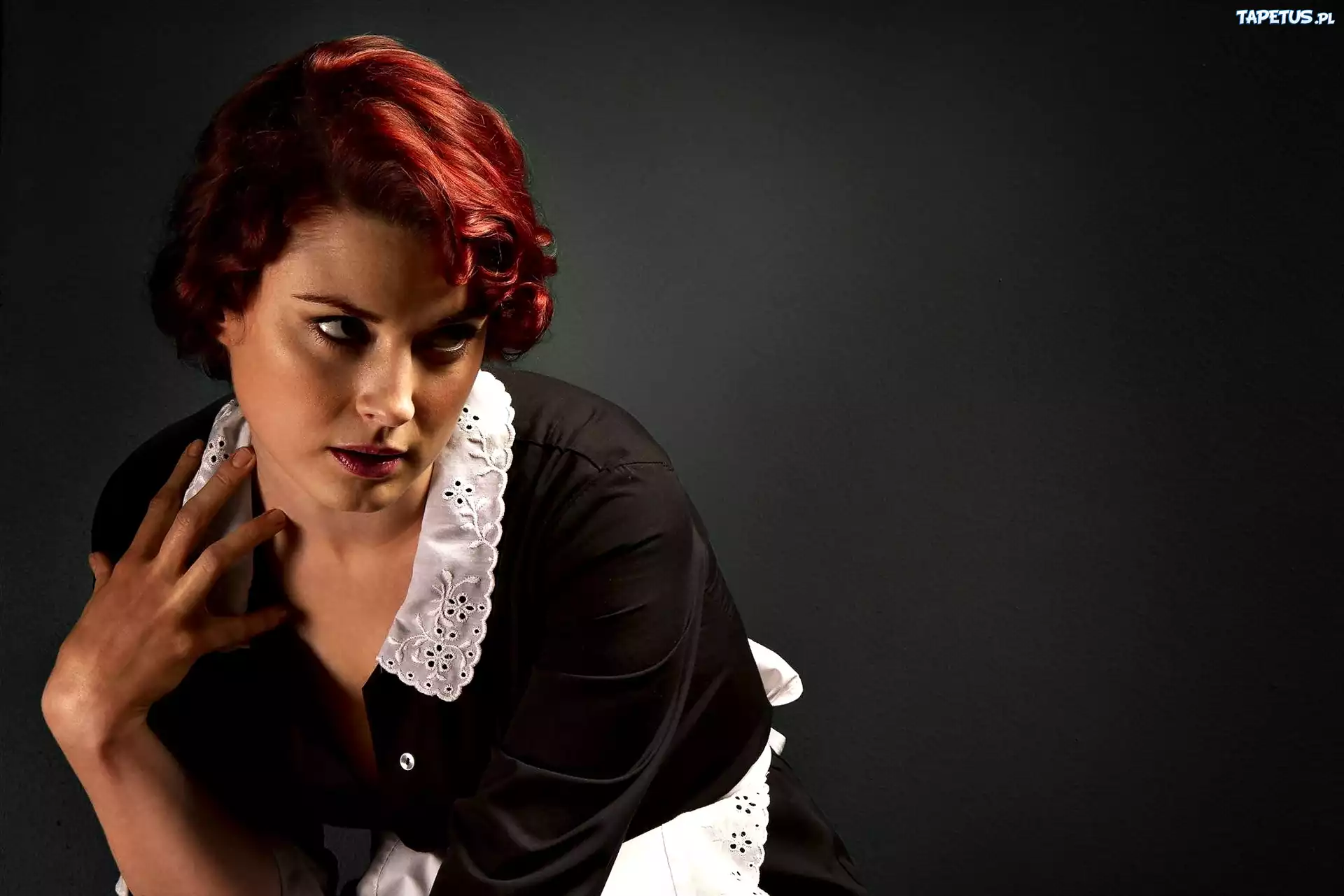Alexandra Breckenridge, Aktorka, American Horror Story, Serial, Gosposia, Kobieta, Fartuszek