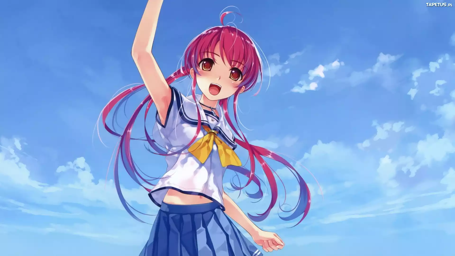 Dziewczyna, Niebo, Manga, Anime