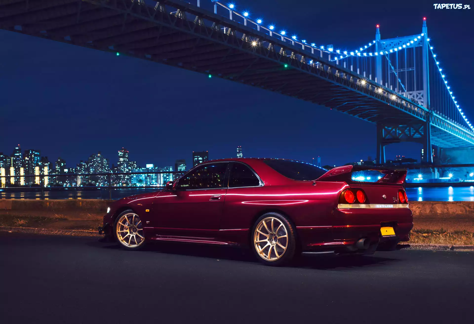 Samochód, Nissan Skyline R33, Most