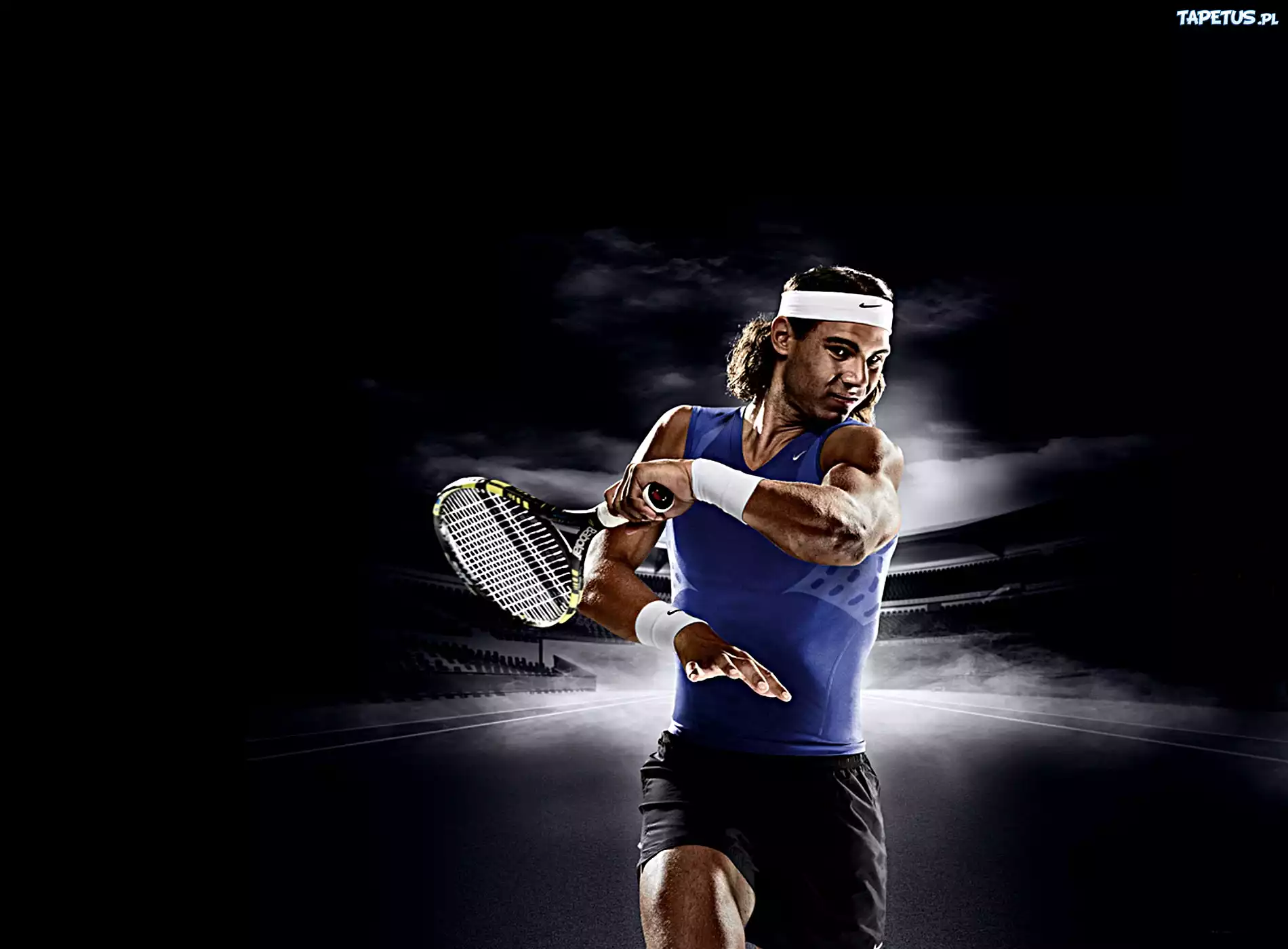 Rafael Nadal, tenis, sport, rakieta tenisowa