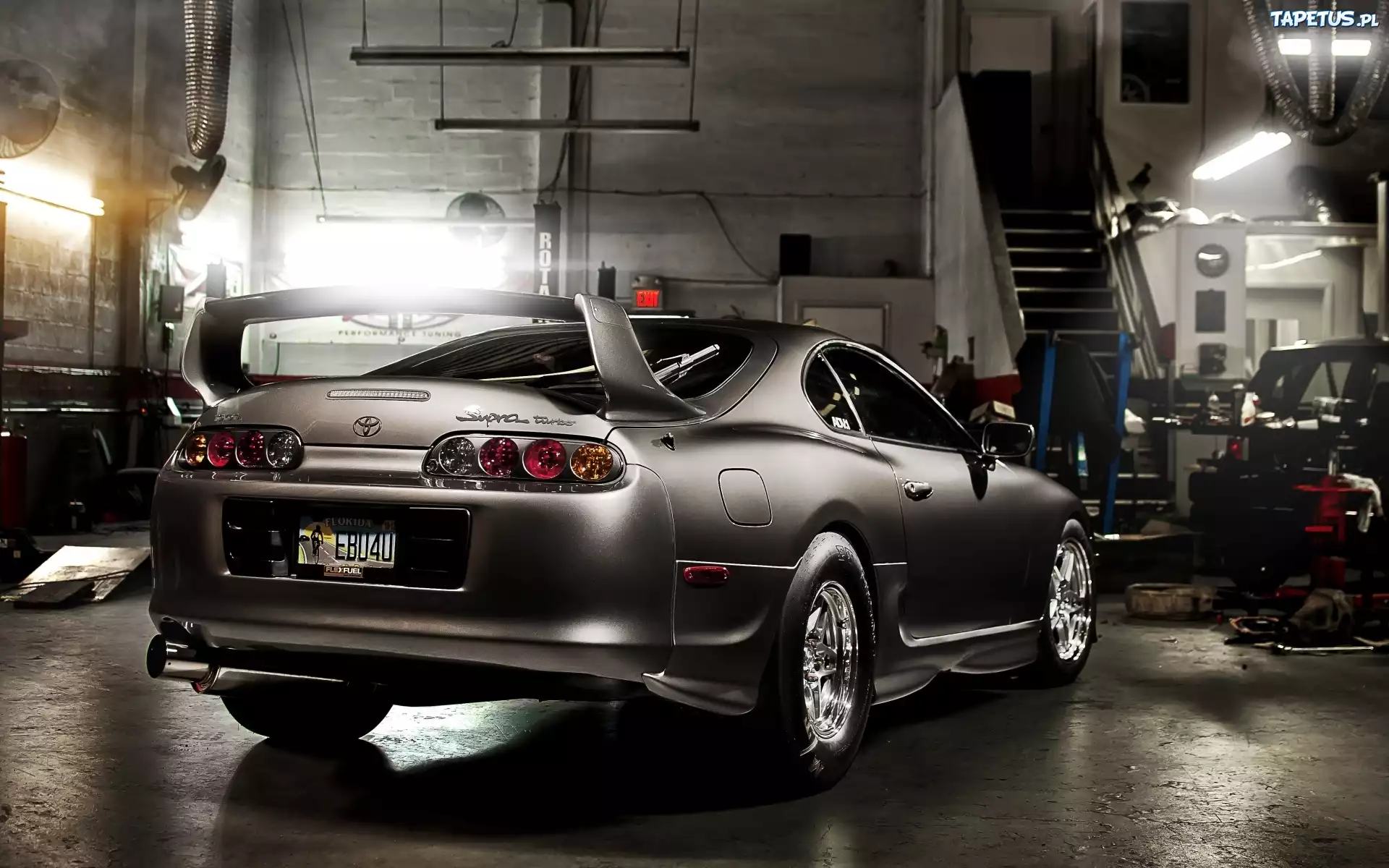 Toyota Supra, Tuning, Srebrna