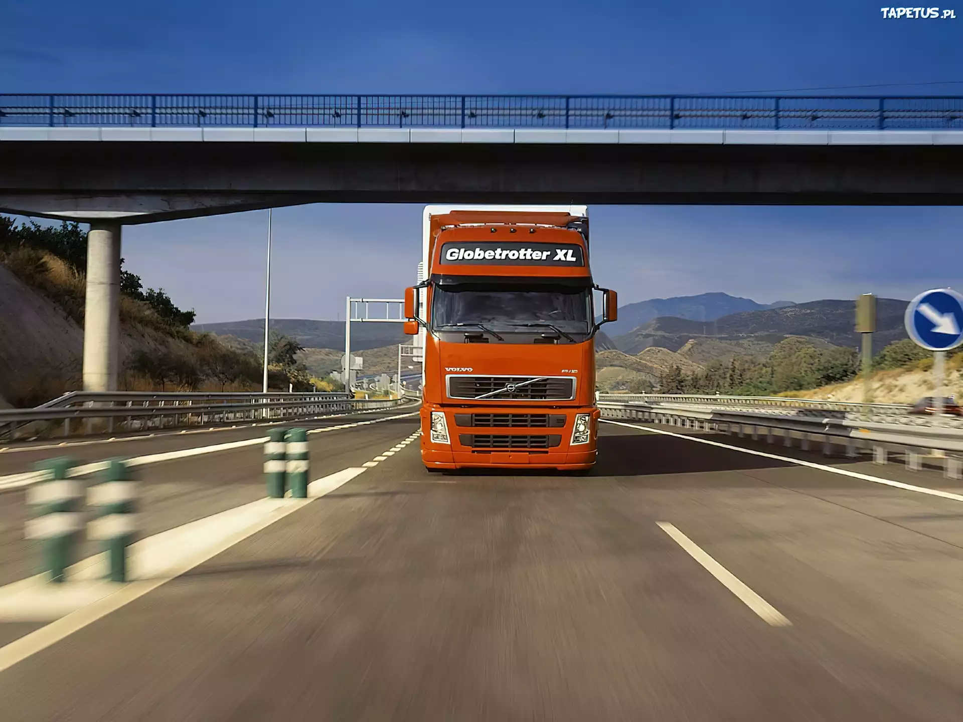 Ciężarówka Volvo, Autostrada