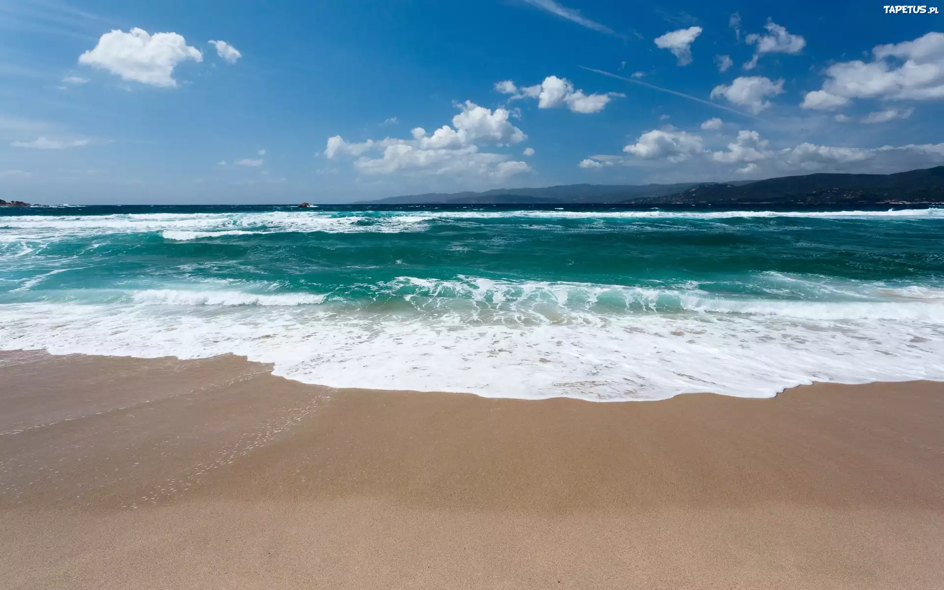 Morze, Plaża, Lato