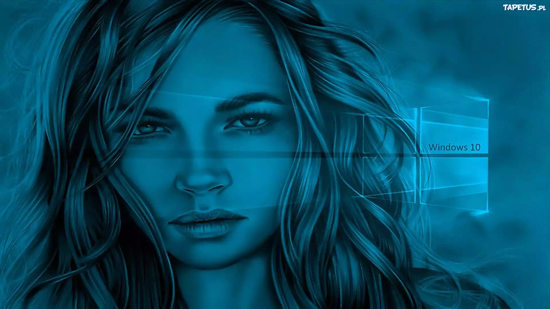 Kobieta, Windows 10
