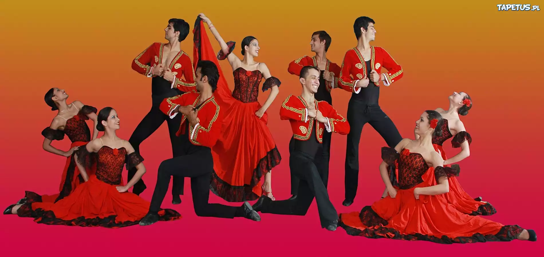 Taniec, Kobiety, Mężczyźni, Flamenco