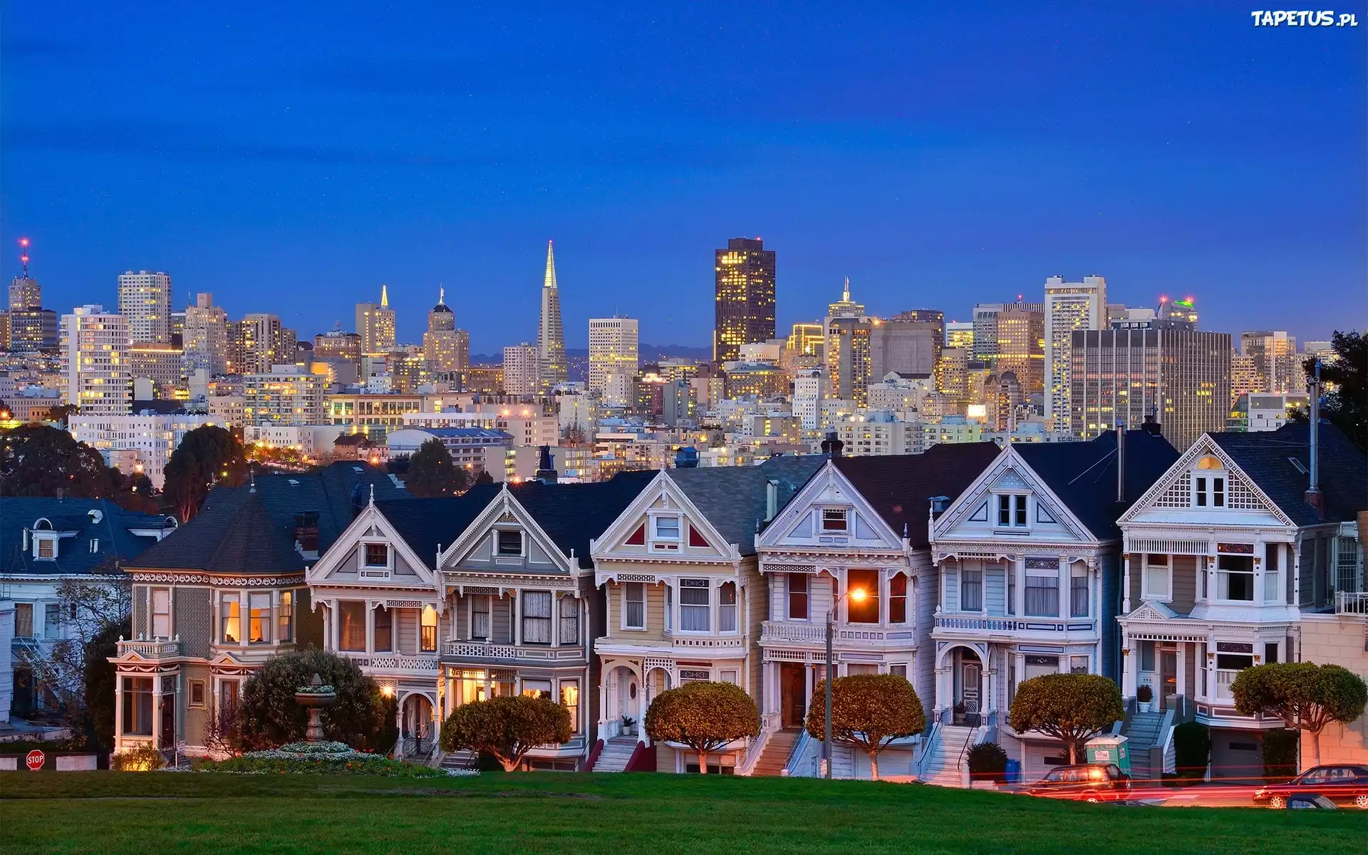 San Francisco, Miasto, Wieczór
