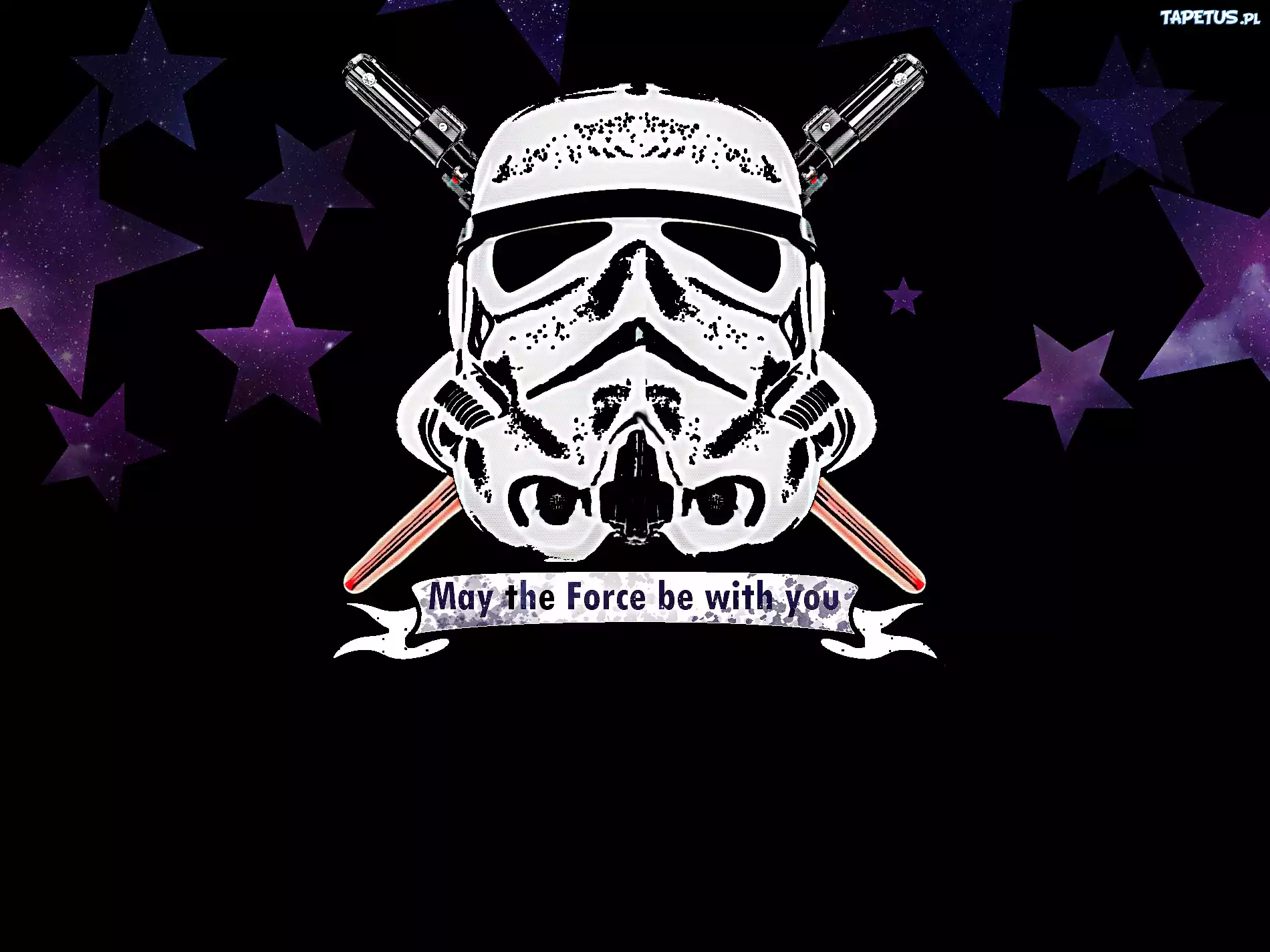 Star Wars, Gwiezdne Wojny, Stormtrooper, Napis, Abstrakcja, Hipster