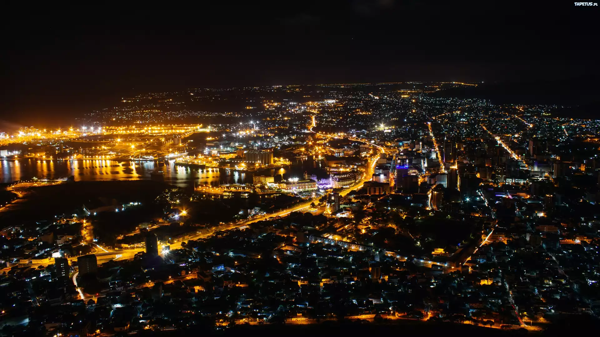 Mauritius, Port Louis, Miasto, Noc