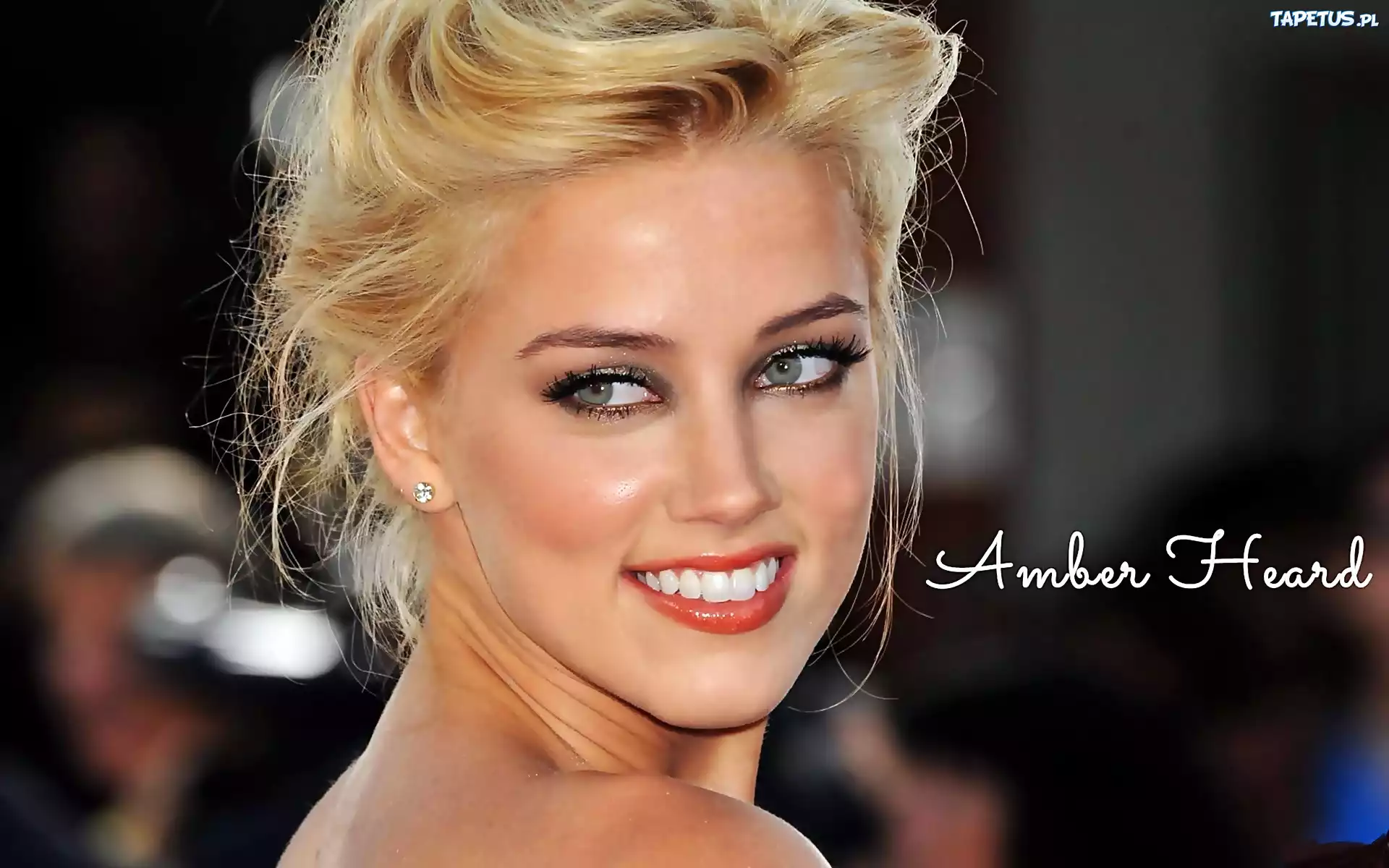 Amber, Heard, Uśmiech, Zbliżenie