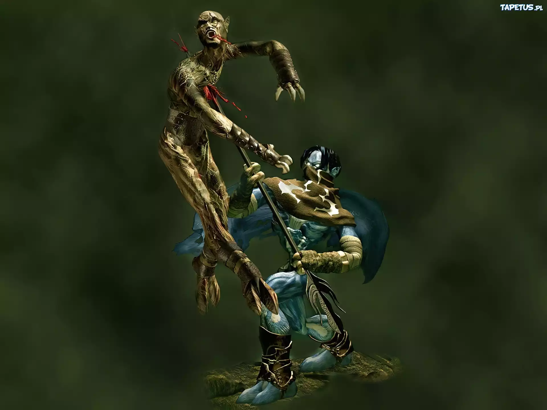 Legacy Of Kain Soul Reaver, postać, potwór, włócznia