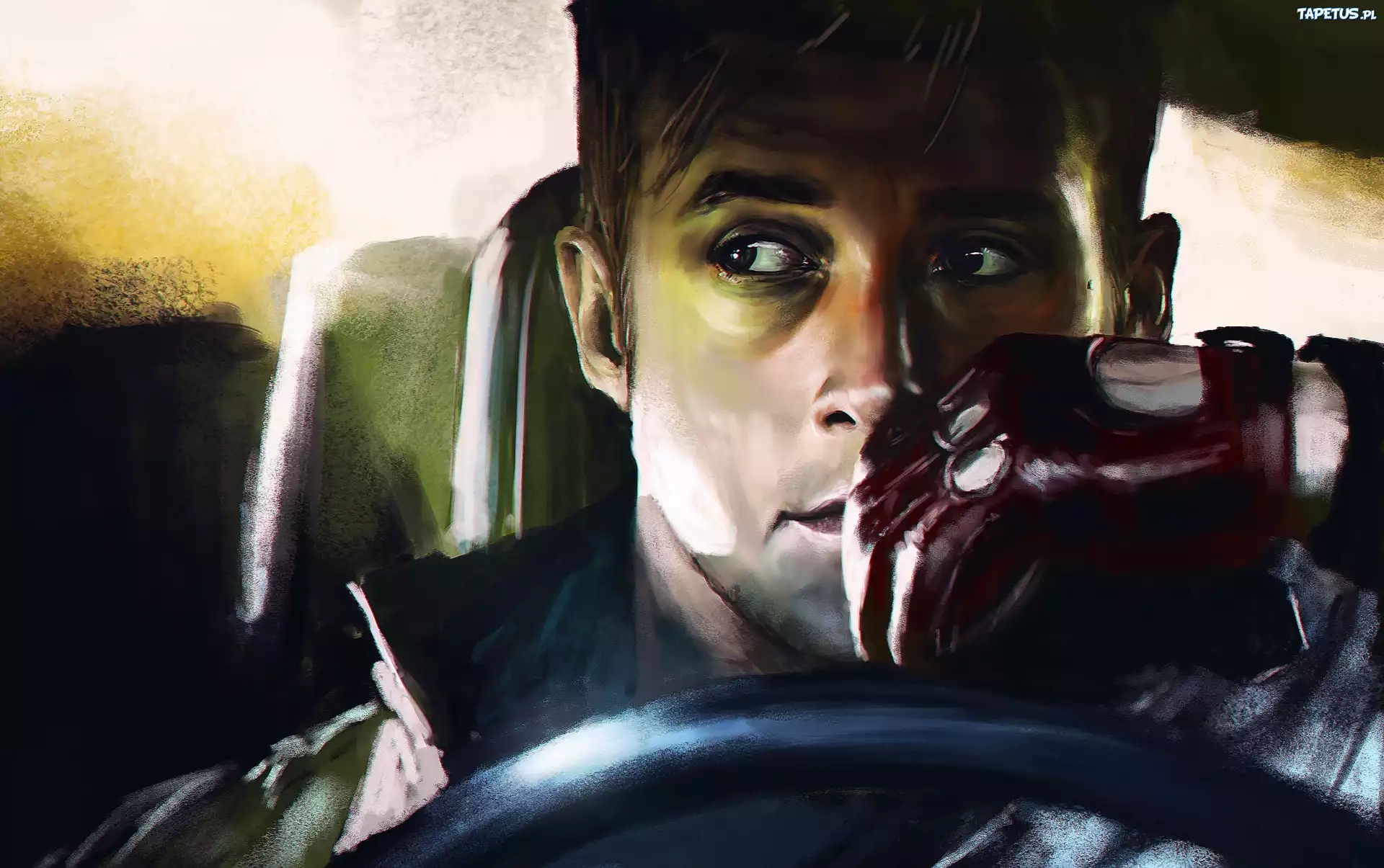 Grafika, Ryan, Gosling, Drive