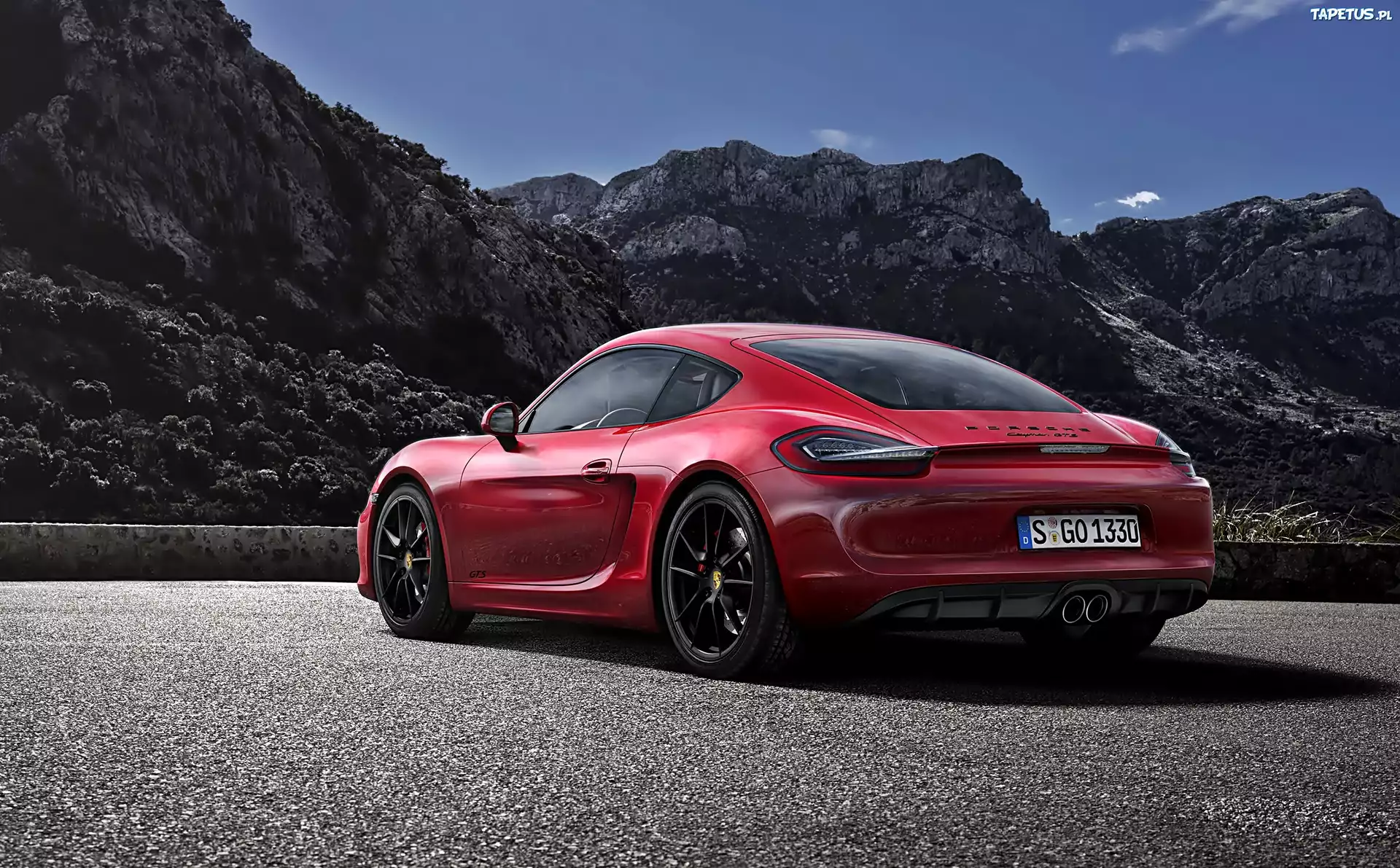 Porsche, Cayman, Góry
