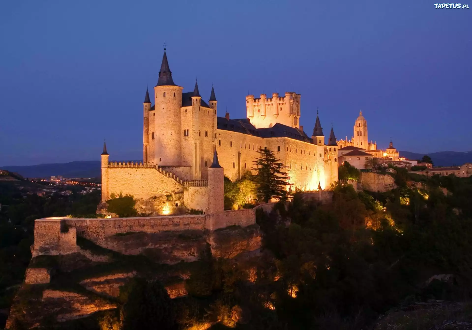 Zamek, Alcazar, Segowia