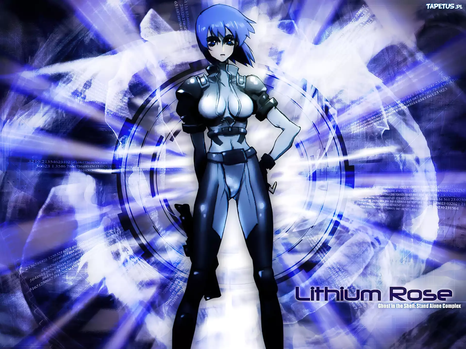 Ghost In The Shell, kobieta, strój, rose