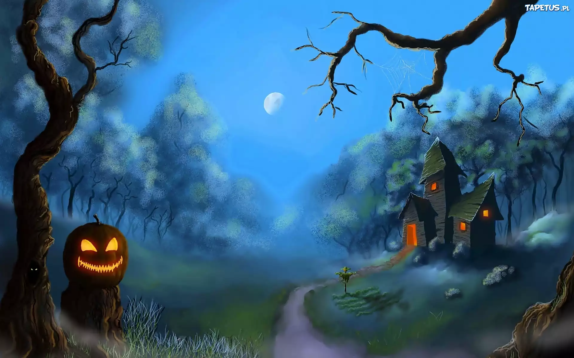 Halloween, Dynia, Dom