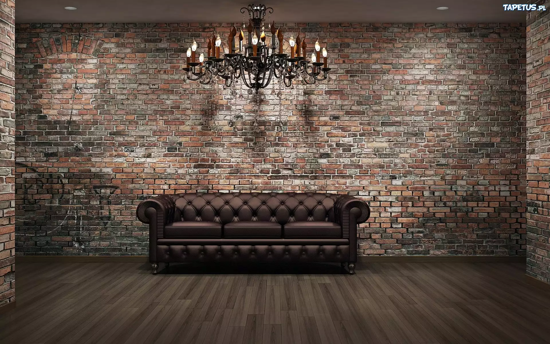 Sofa, Żyrandol
