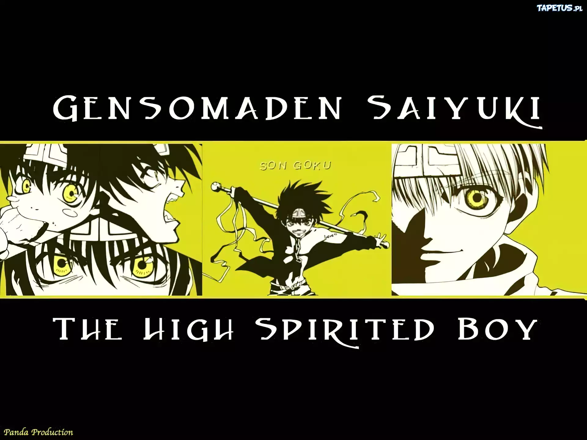 Saiyuki, oczy, ludzie