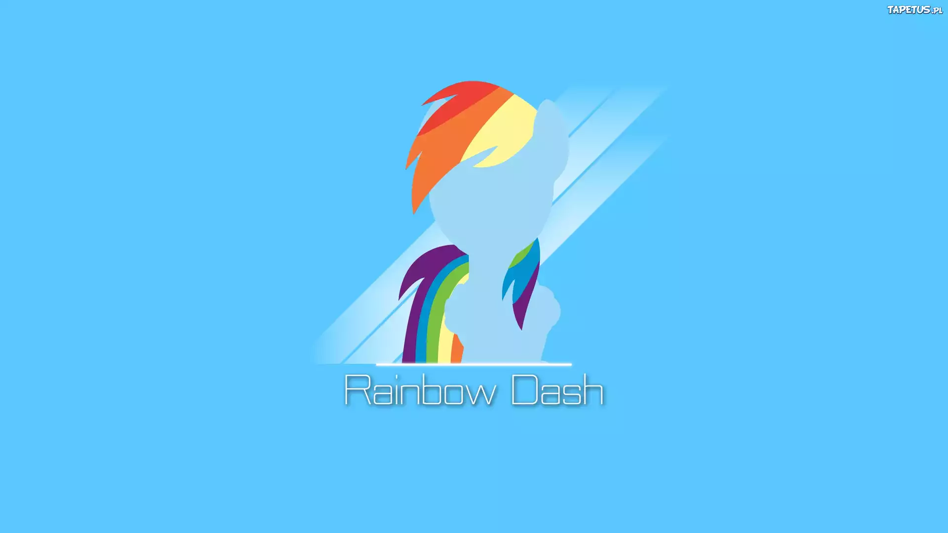 Rainbow Dash, Napis