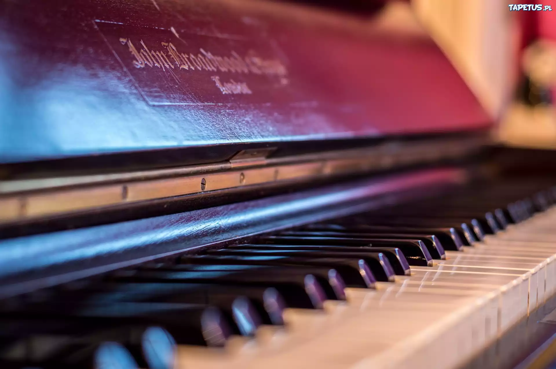 Klawisze, Pianino