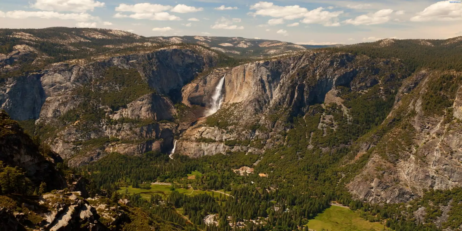 Park, Góry, Yosemite, USA