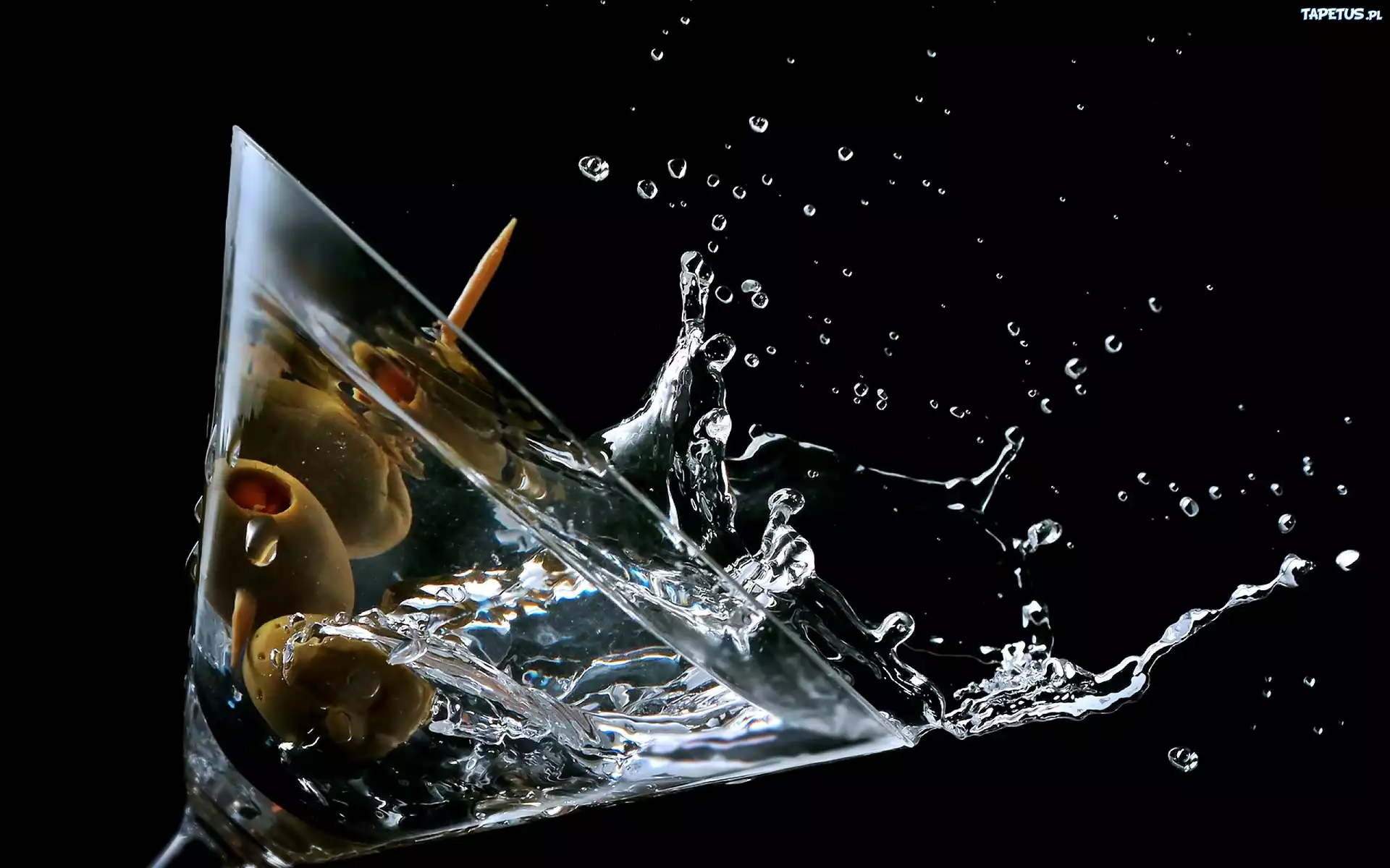 Drink, Splash, Z Oliwkami