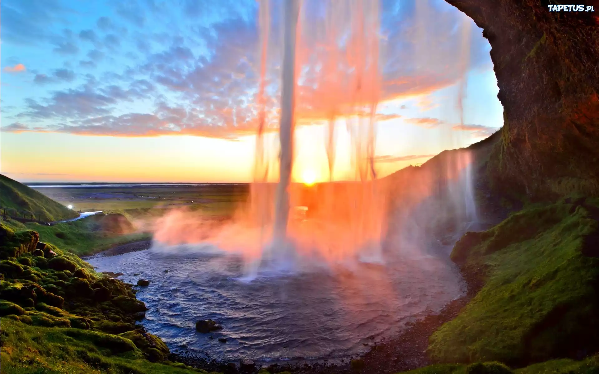 Wodospad, Seljalandsfoss