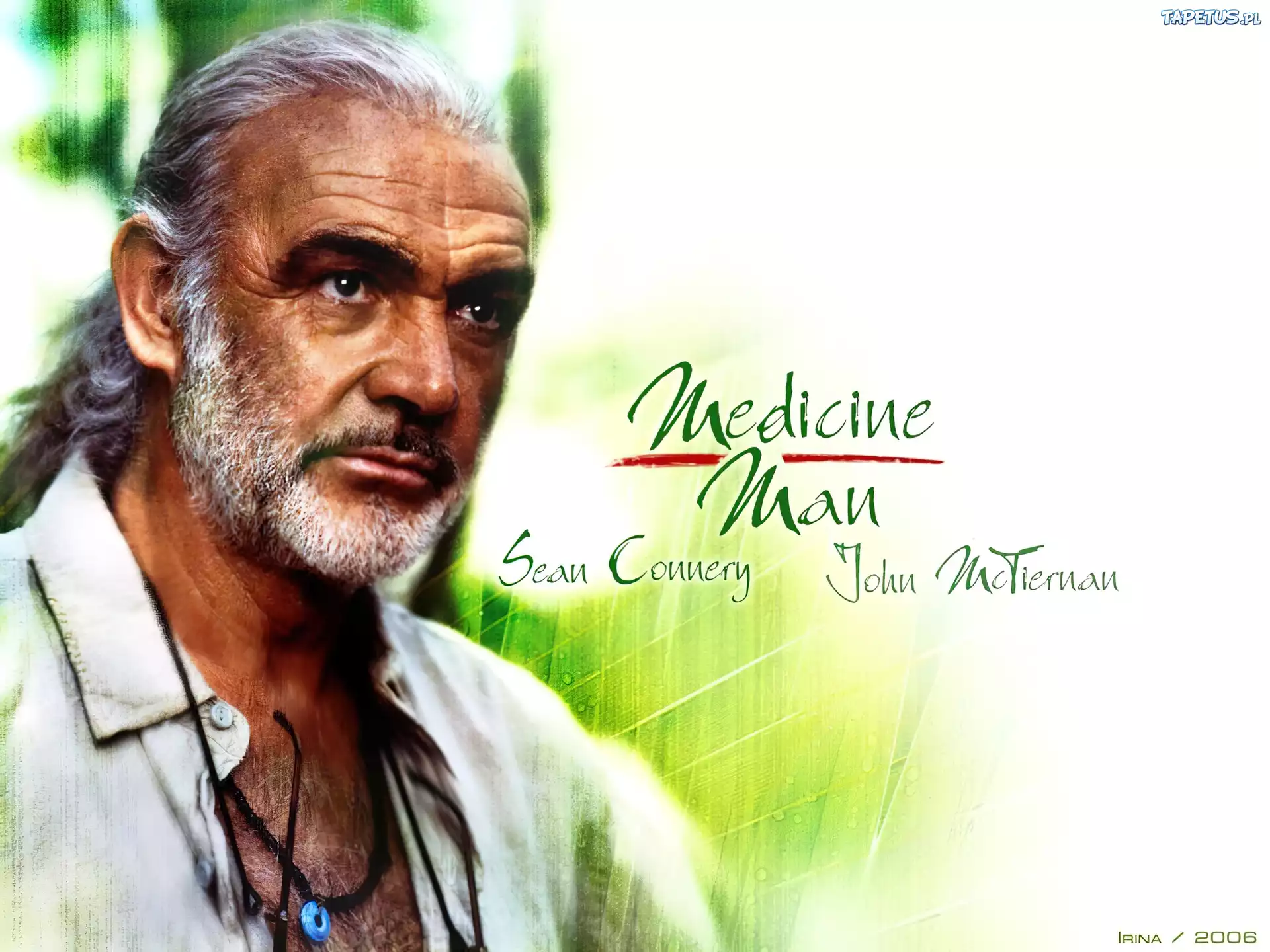 Sean Connery,siwe włosy