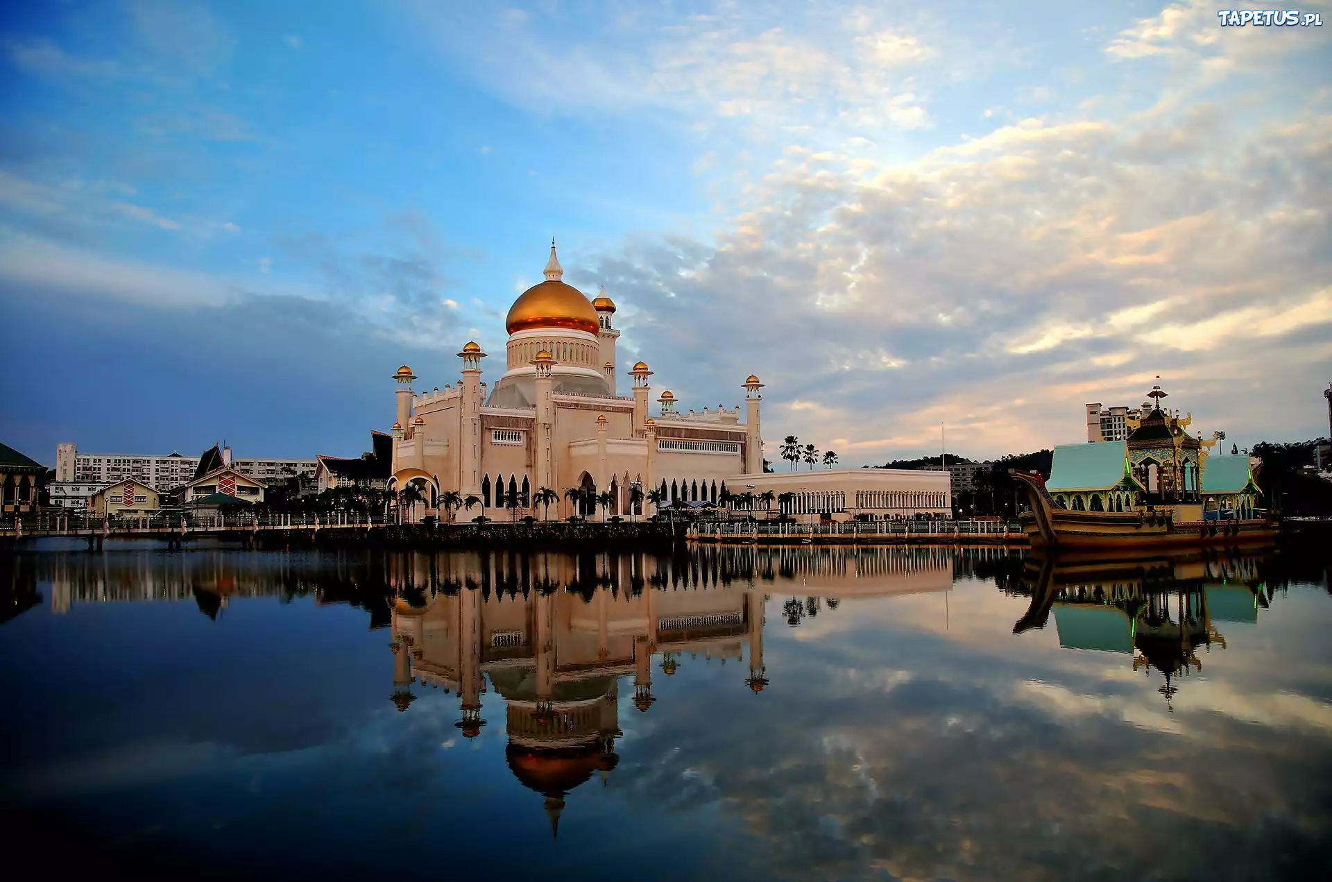 Sułtanat, Brunei, Stolica, Bandar, Seri, Begawan, Meczet