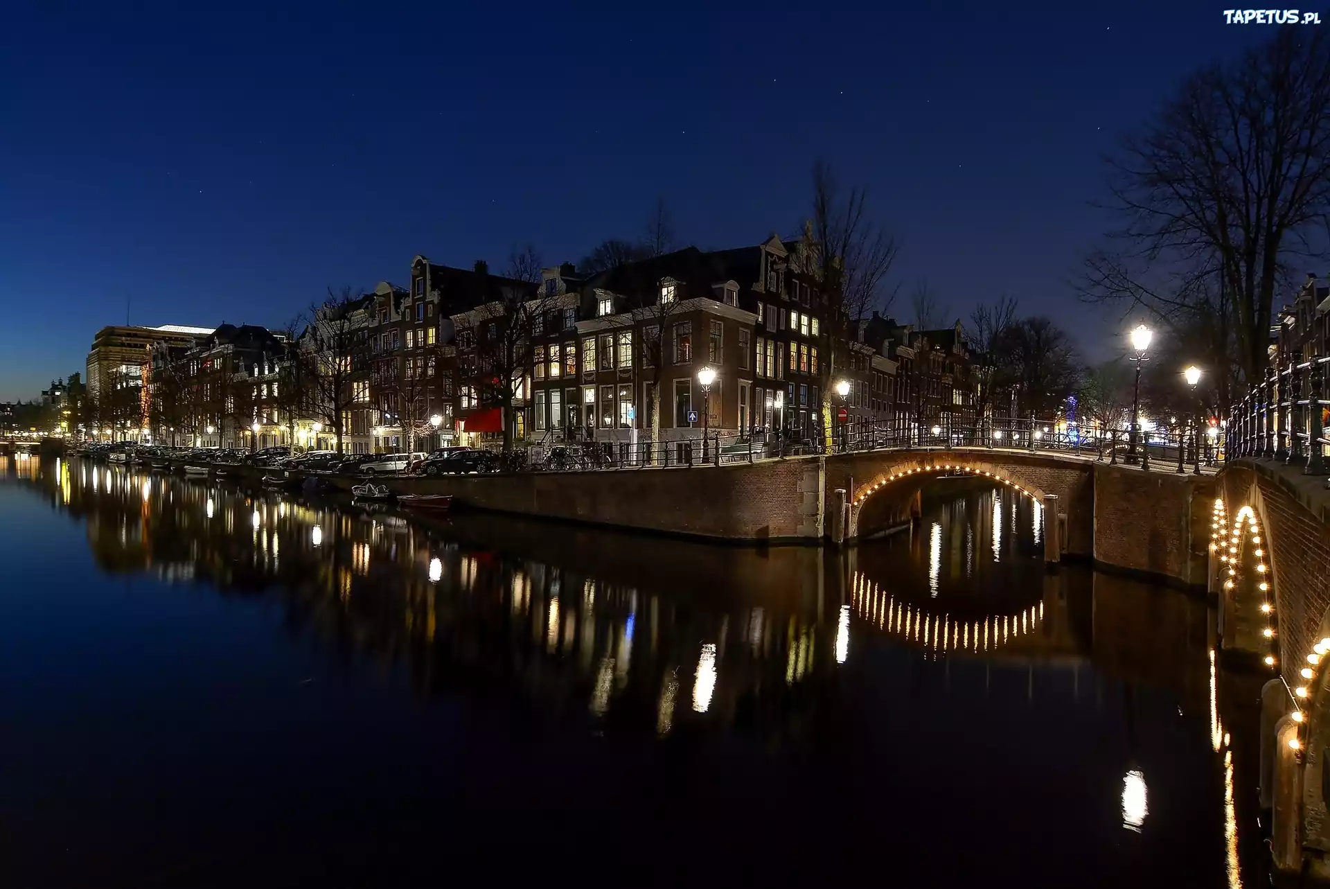 Amsterdam, Noc, Kanał