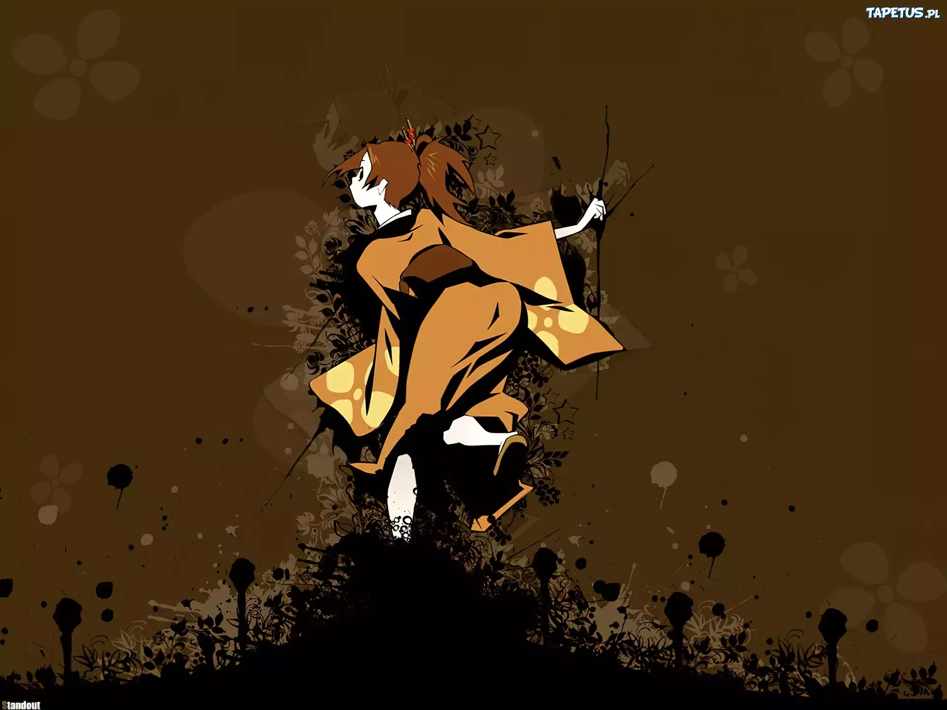 Samurai Champloo, dziewczyna, brązowe włosy