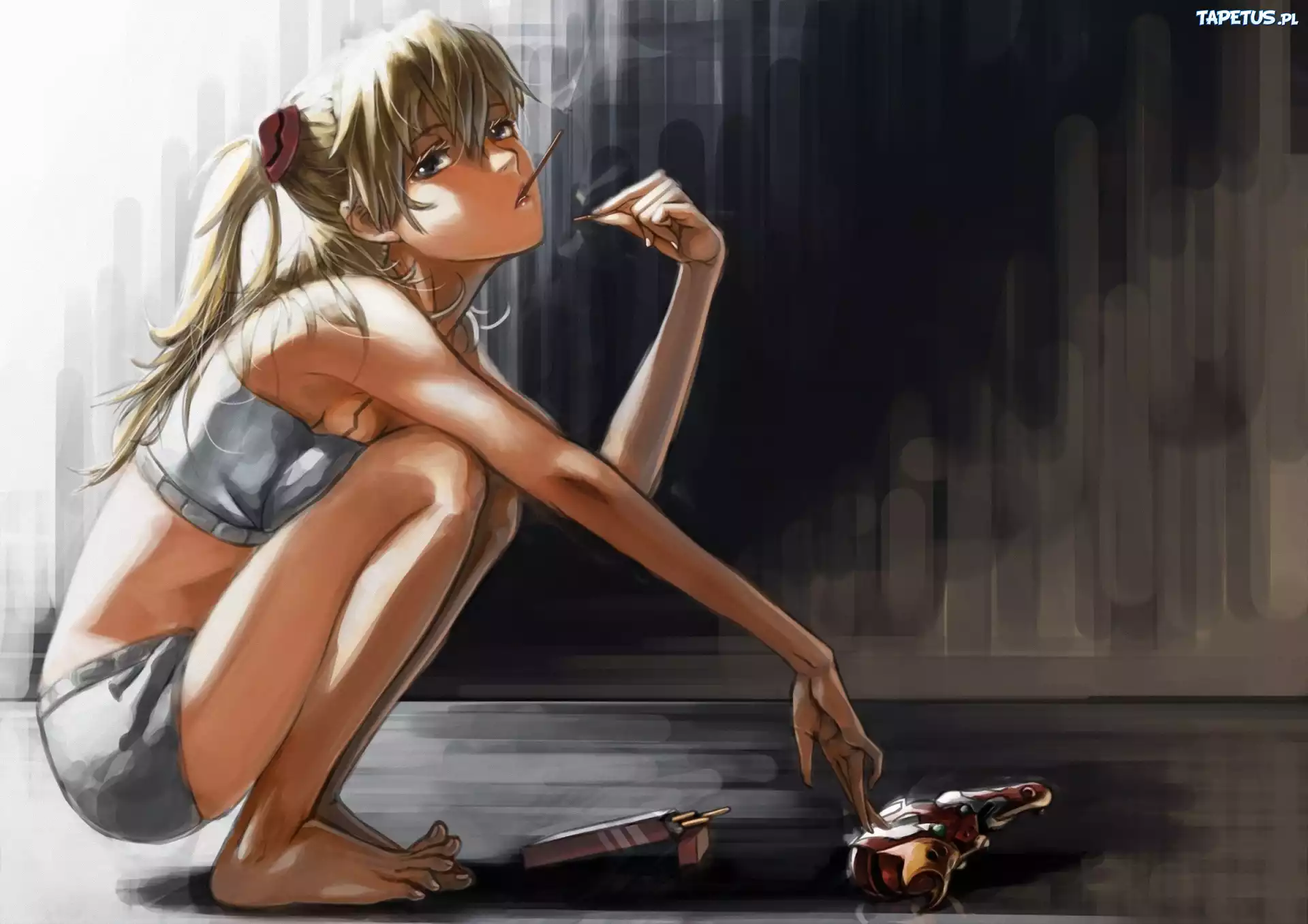 Blondwłosa, Dziewczyna, Manga, Anime